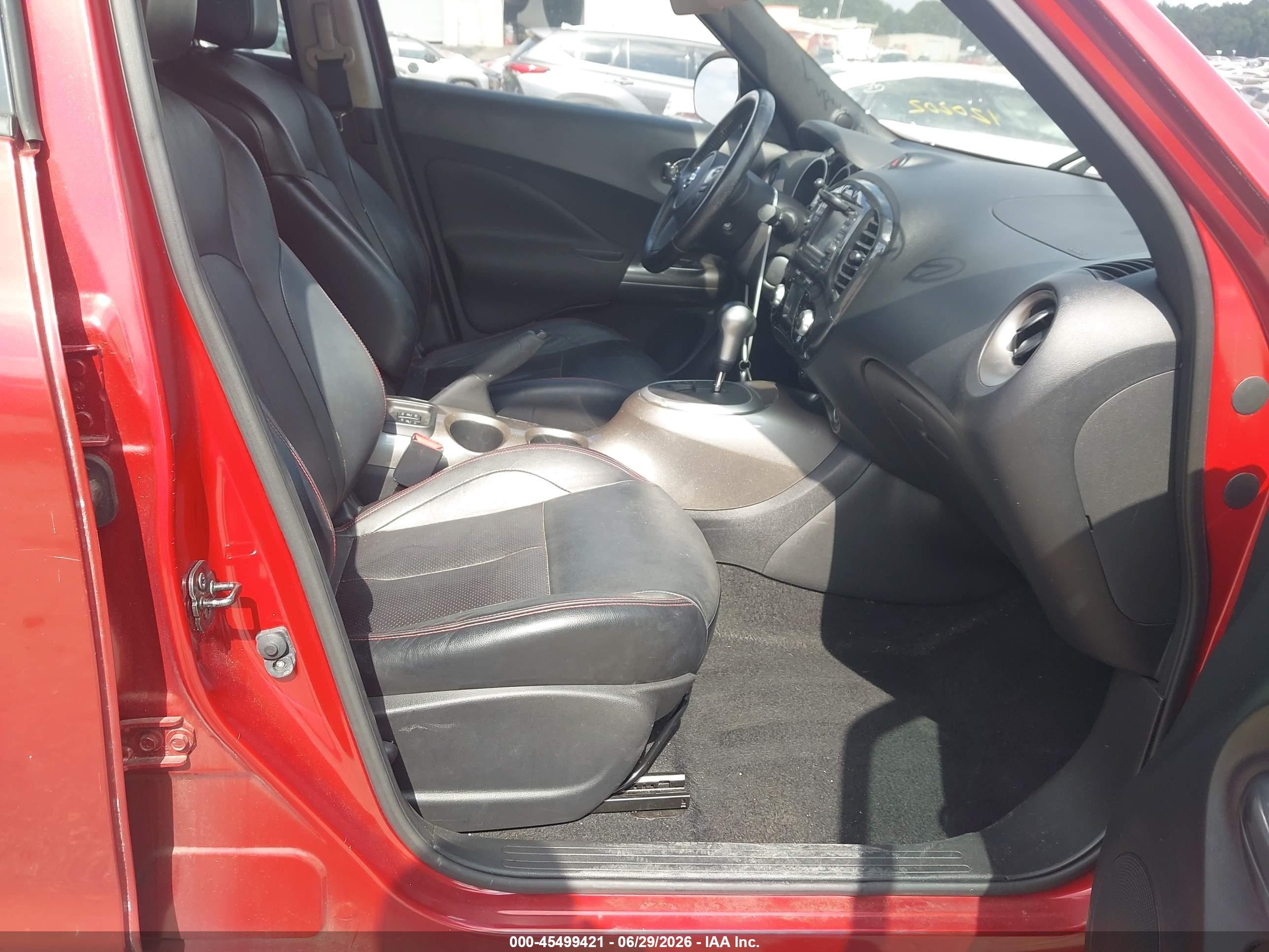 2012 Nissan Juke Sl Red vin: JN8AF5MV0CT120202