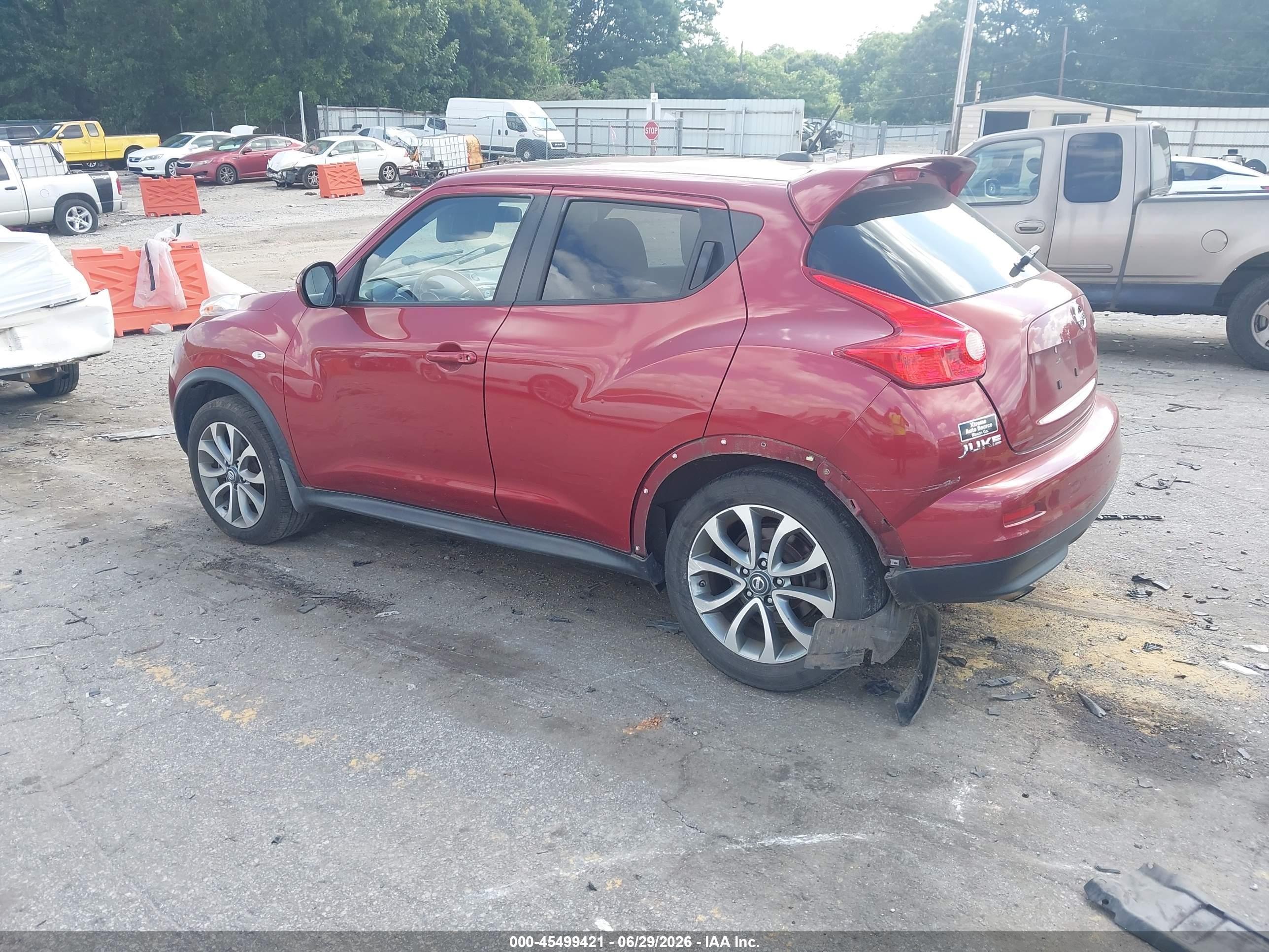 2012 Nissan Juke Sl Red vin: JN8AF5MV0CT120202