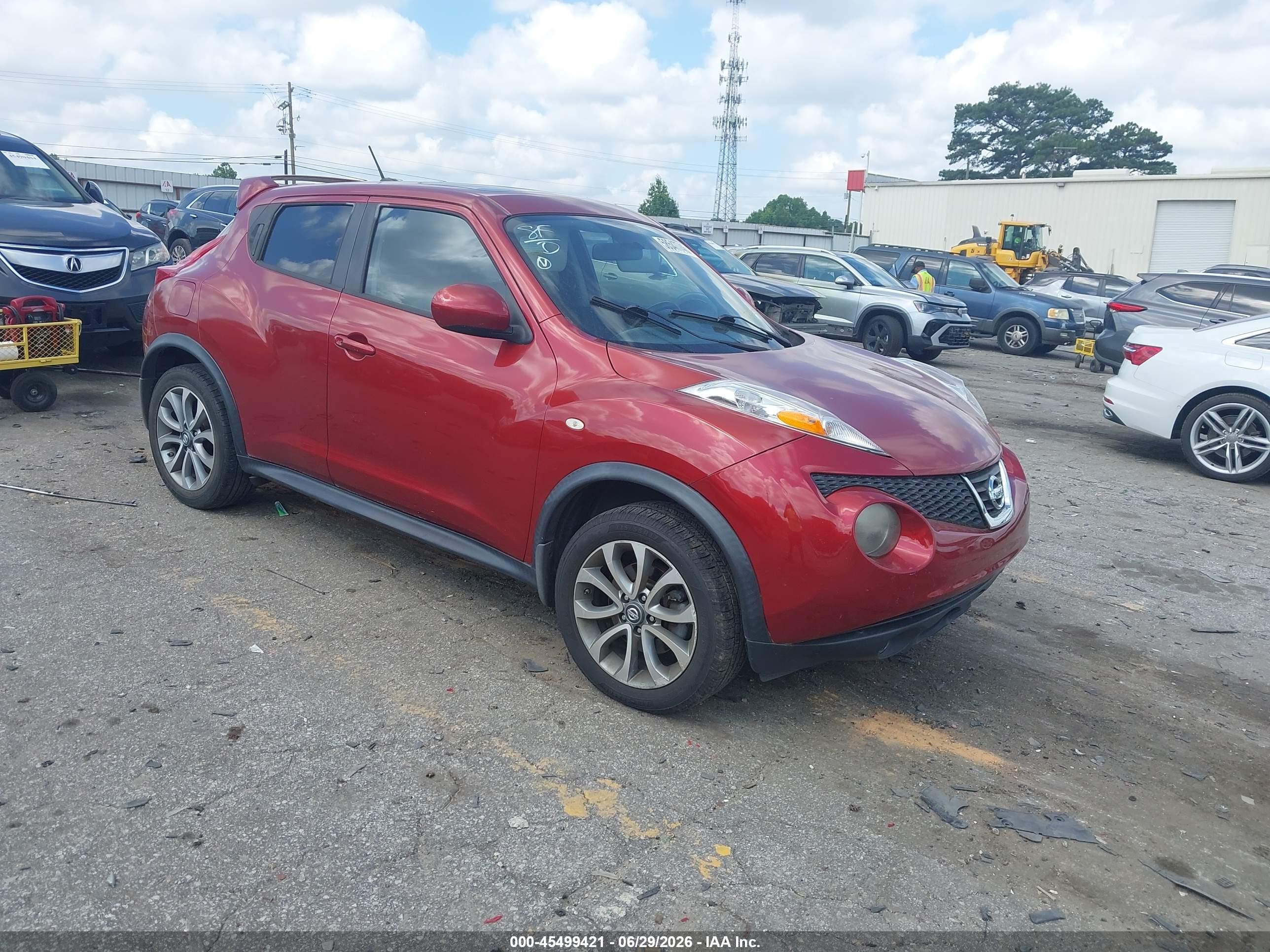 2012 Nissan Juke Sl Red vin: JN8AF5MV0CT120202