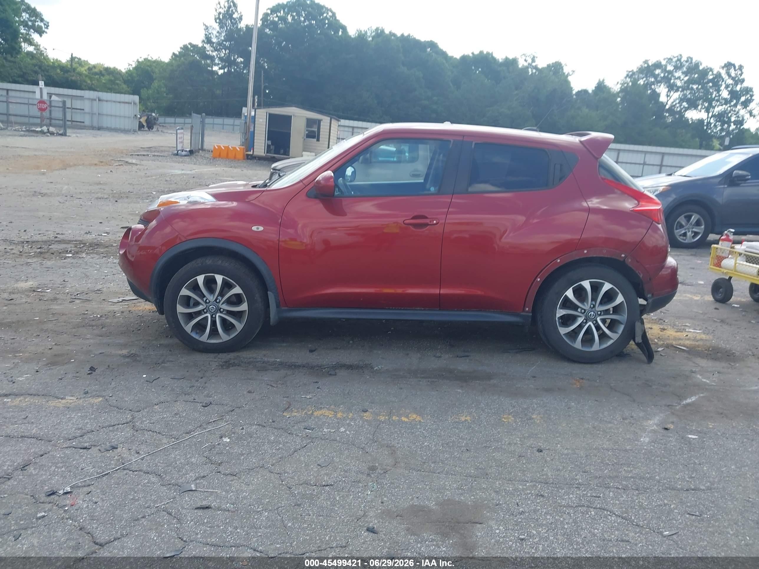 2012 Nissan Juke Sl Red vin: JN8AF5MV0CT120202