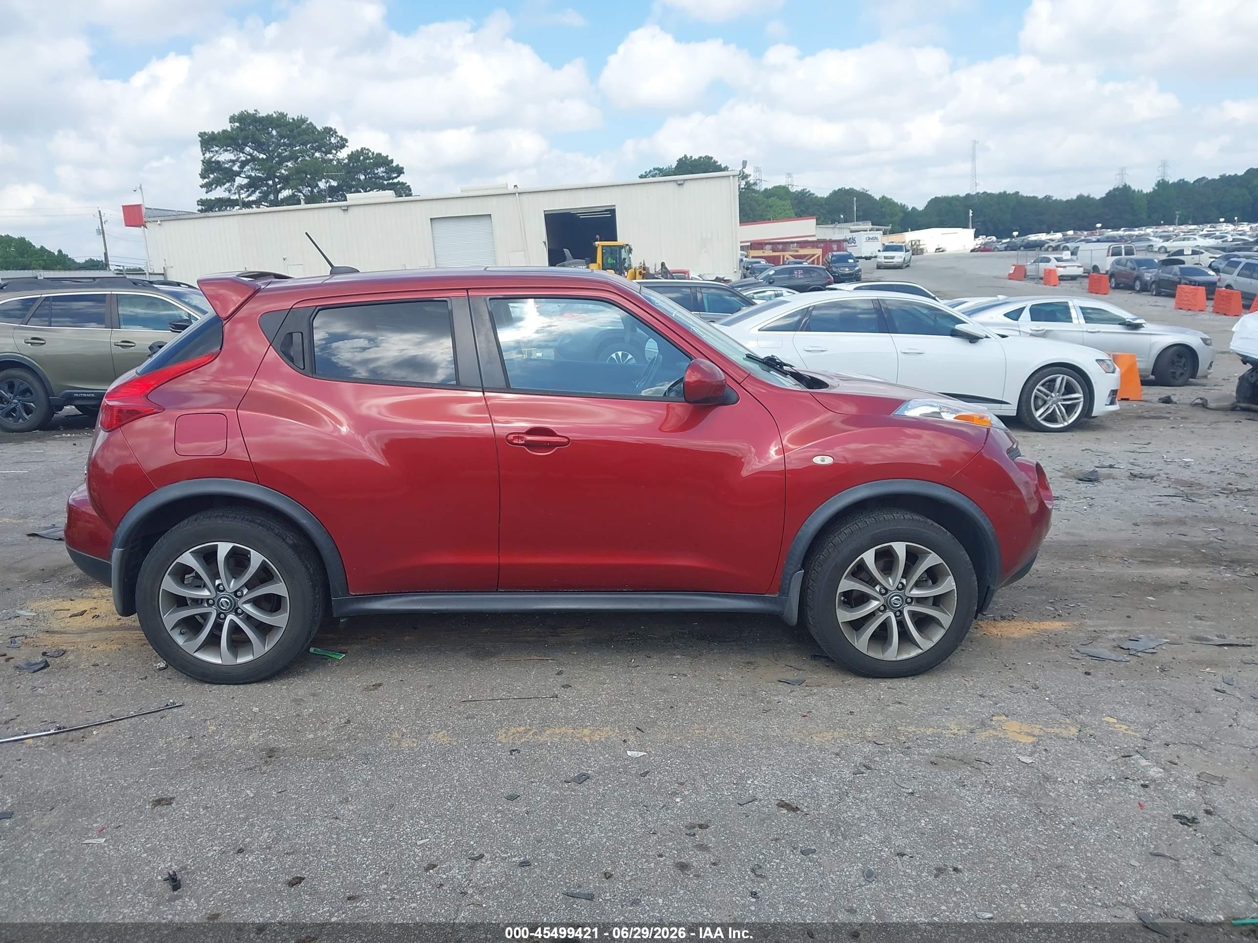 2012 Nissan Juke Sl Red vin: JN8AF5MV0CT120202