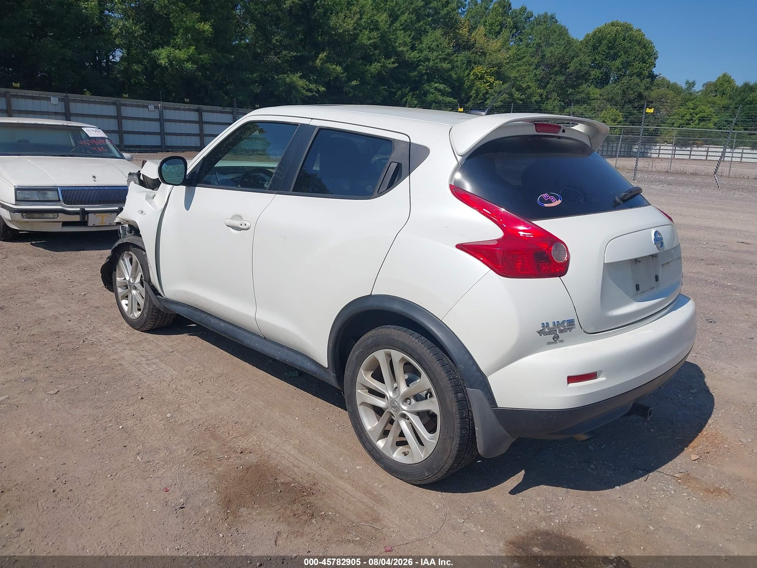 2013 Nissan Juke Sl White vin: JN8AF5MV0DT209012