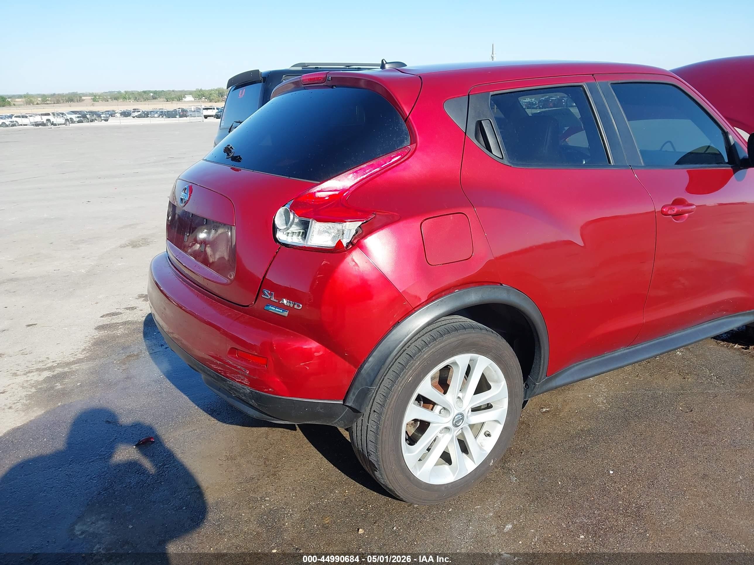 2013 Nissan Juke Sl Red vin: JN8AF5MV0DT210404