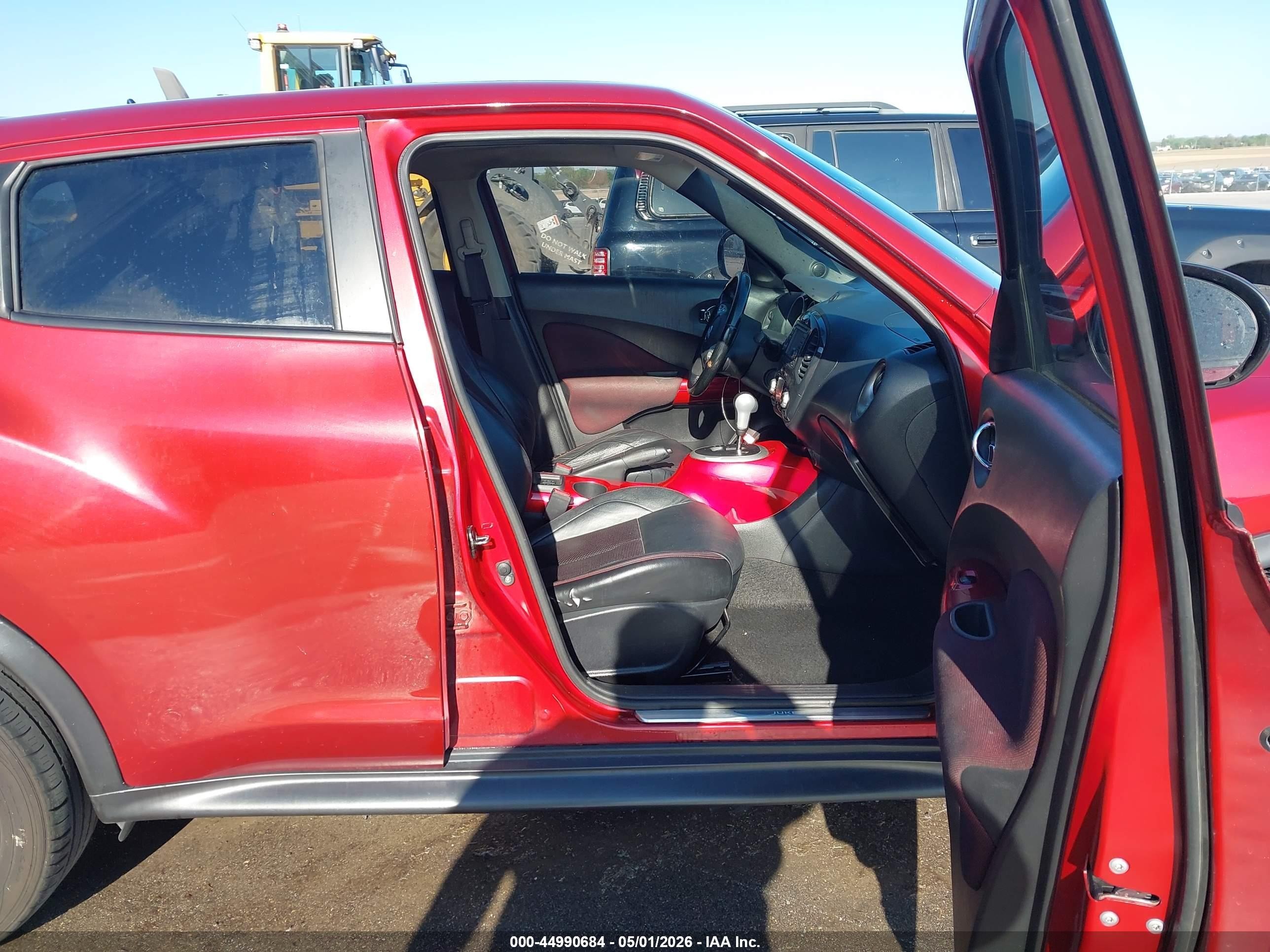 2013 Nissan Juke Sl Red vin: JN8AF5MV0DT210404