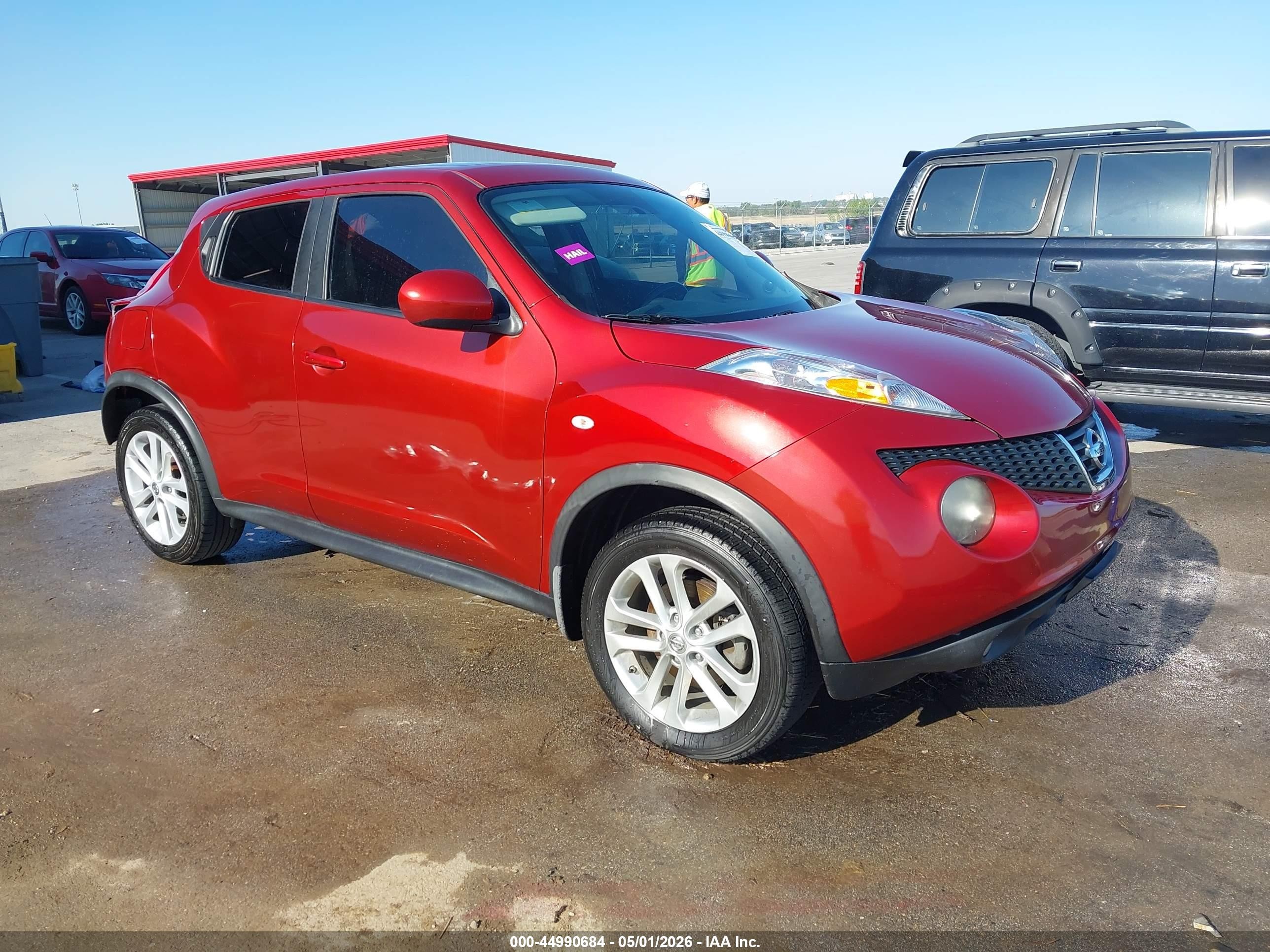 2013 Nissan Juke Sl Red vin: JN8AF5MV0DT210404