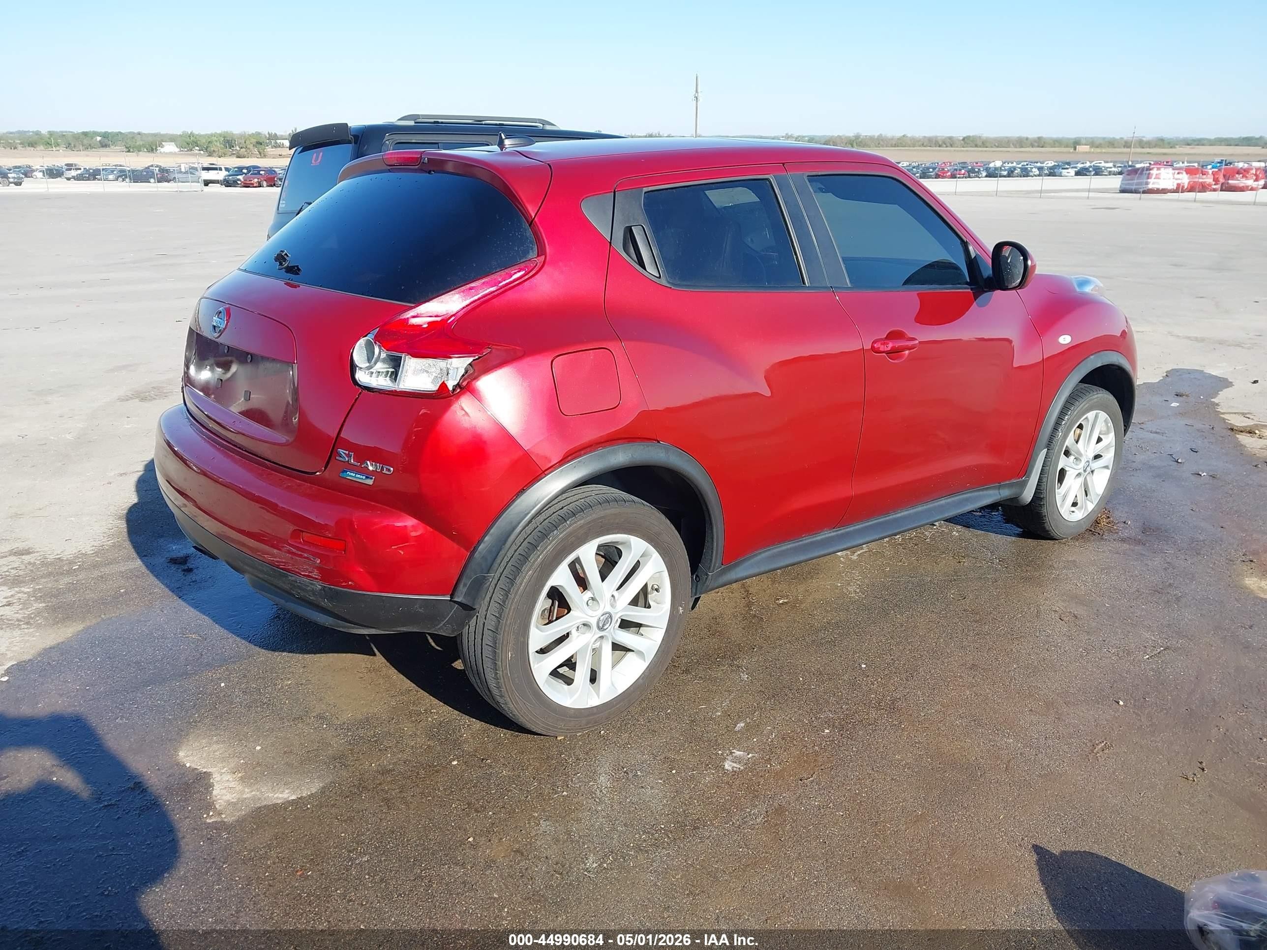 2013 Nissan Juke Sl Red vin: JN8AF5MV0DT210404