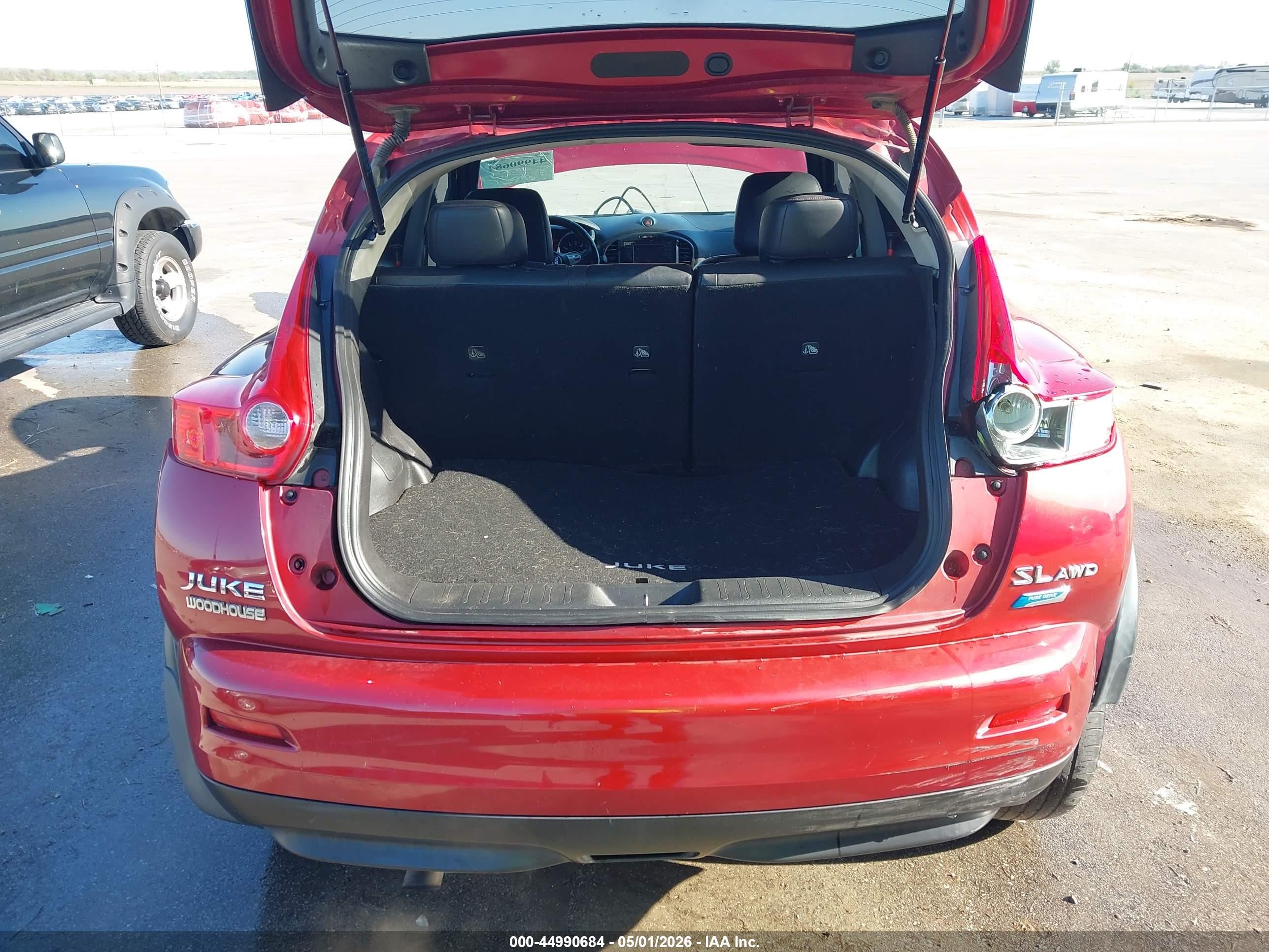 2013 Nissan Juke Sl Red vin: JN8AF5MV0DT210404