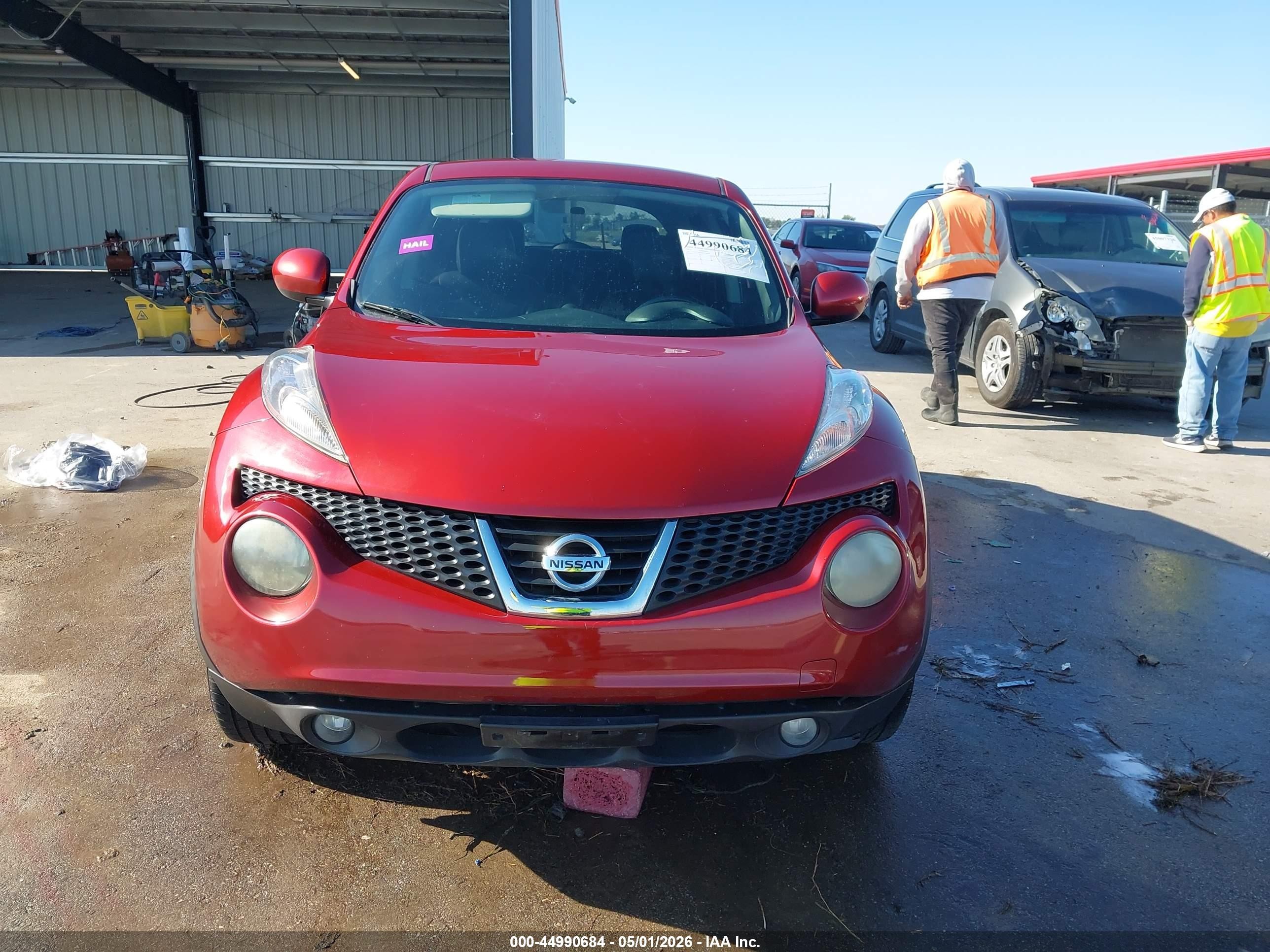 2013 Nissan Juke Sl Red vin: JN8AF5MV0DT210404
