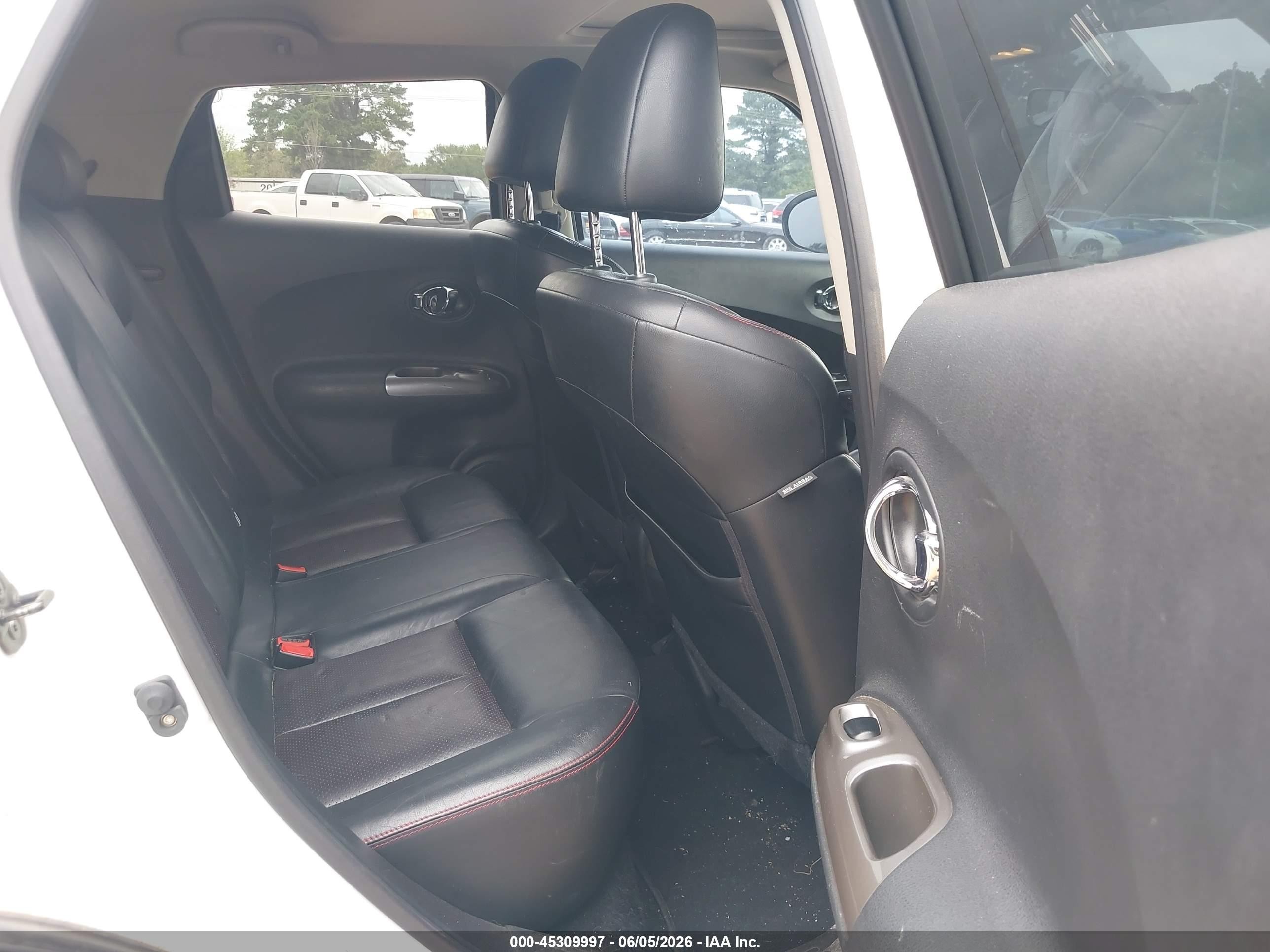 2013 Nissan Juke Sl White vin: JN8AF5MV0DT213903