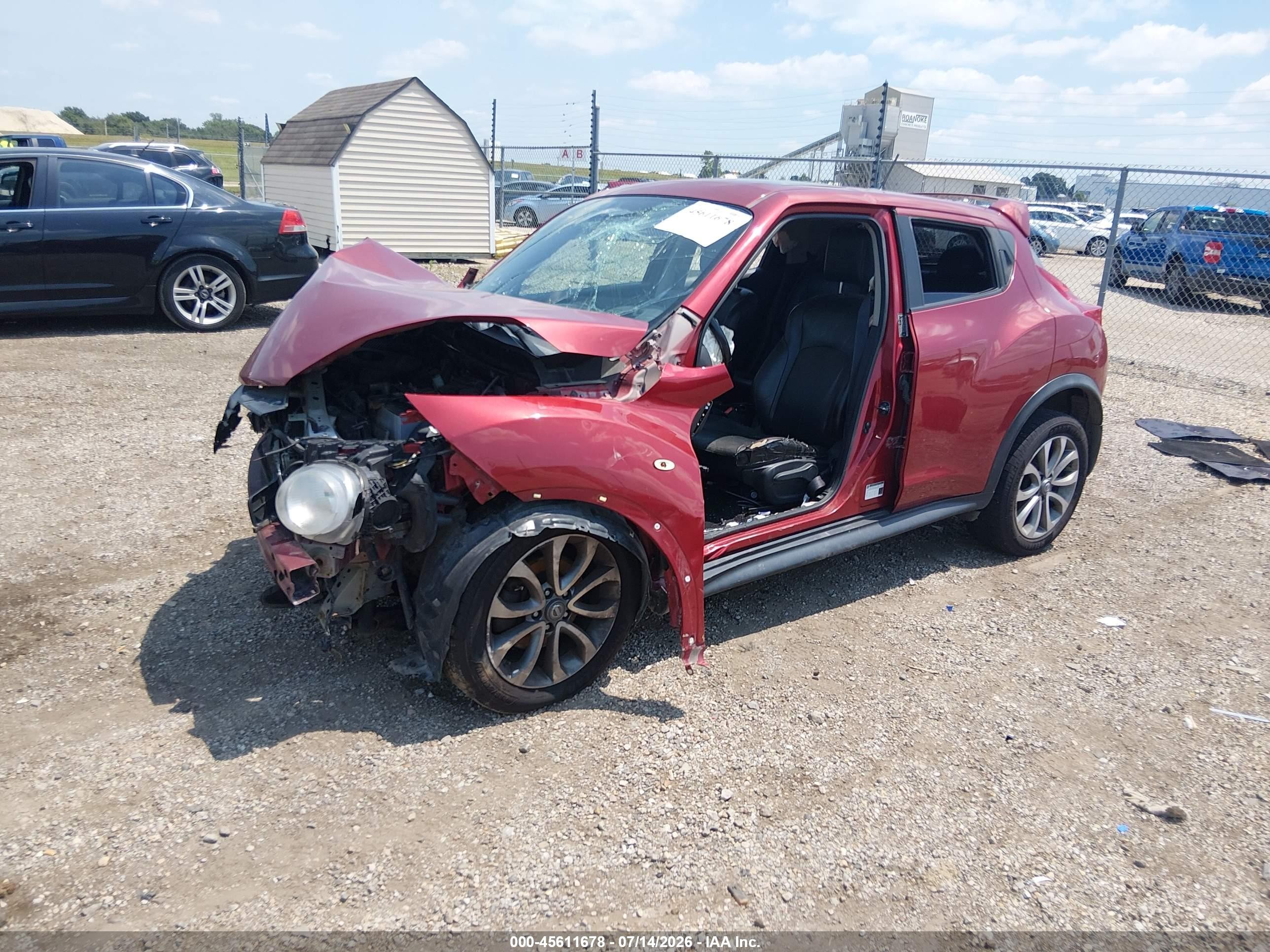 2013 Nissan Juke Sl Red vin: JN8AF5MV0DT214260