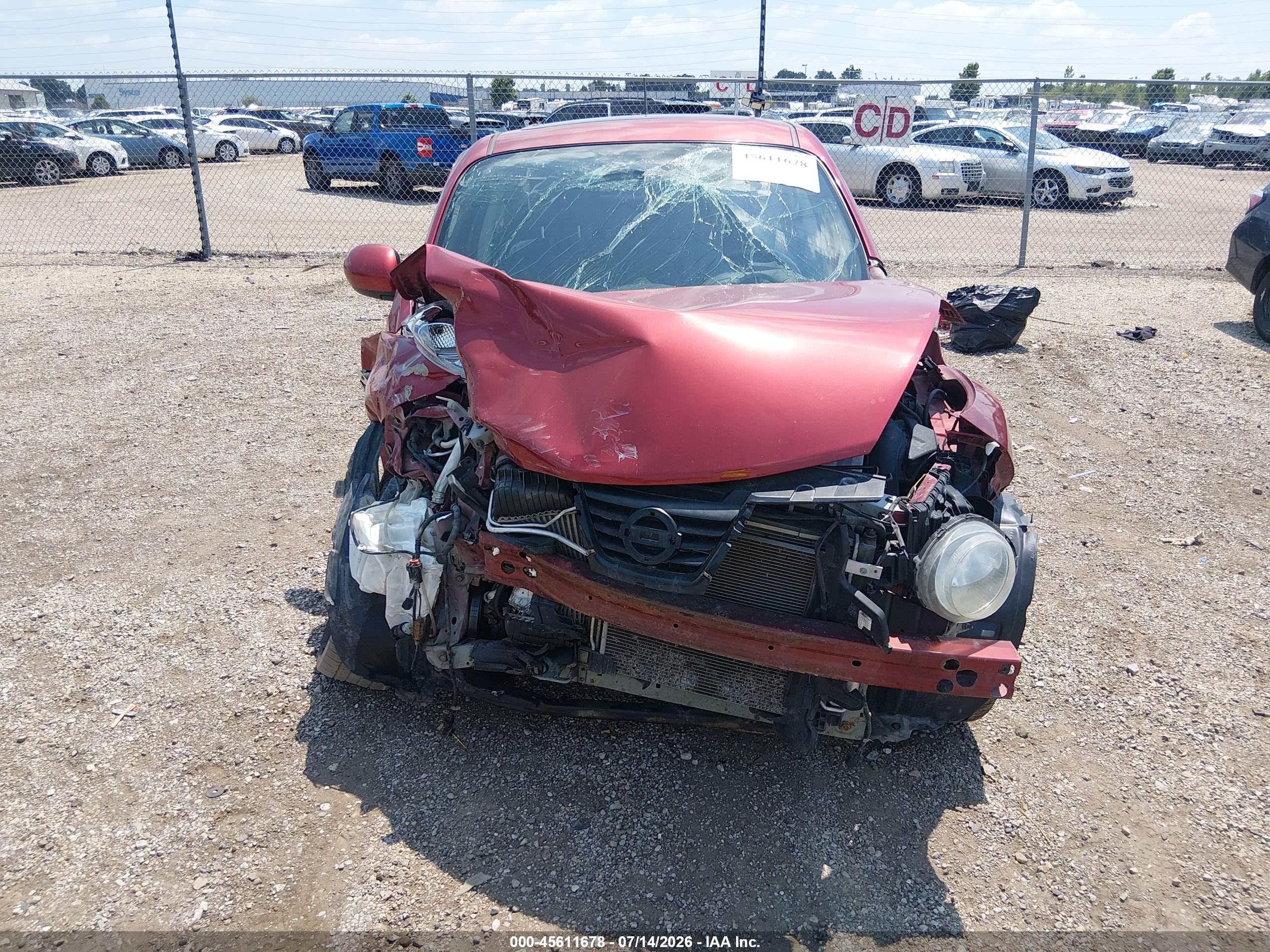2013 Nissan Juke Sl Red vin: JN8AF5MV0DT214260