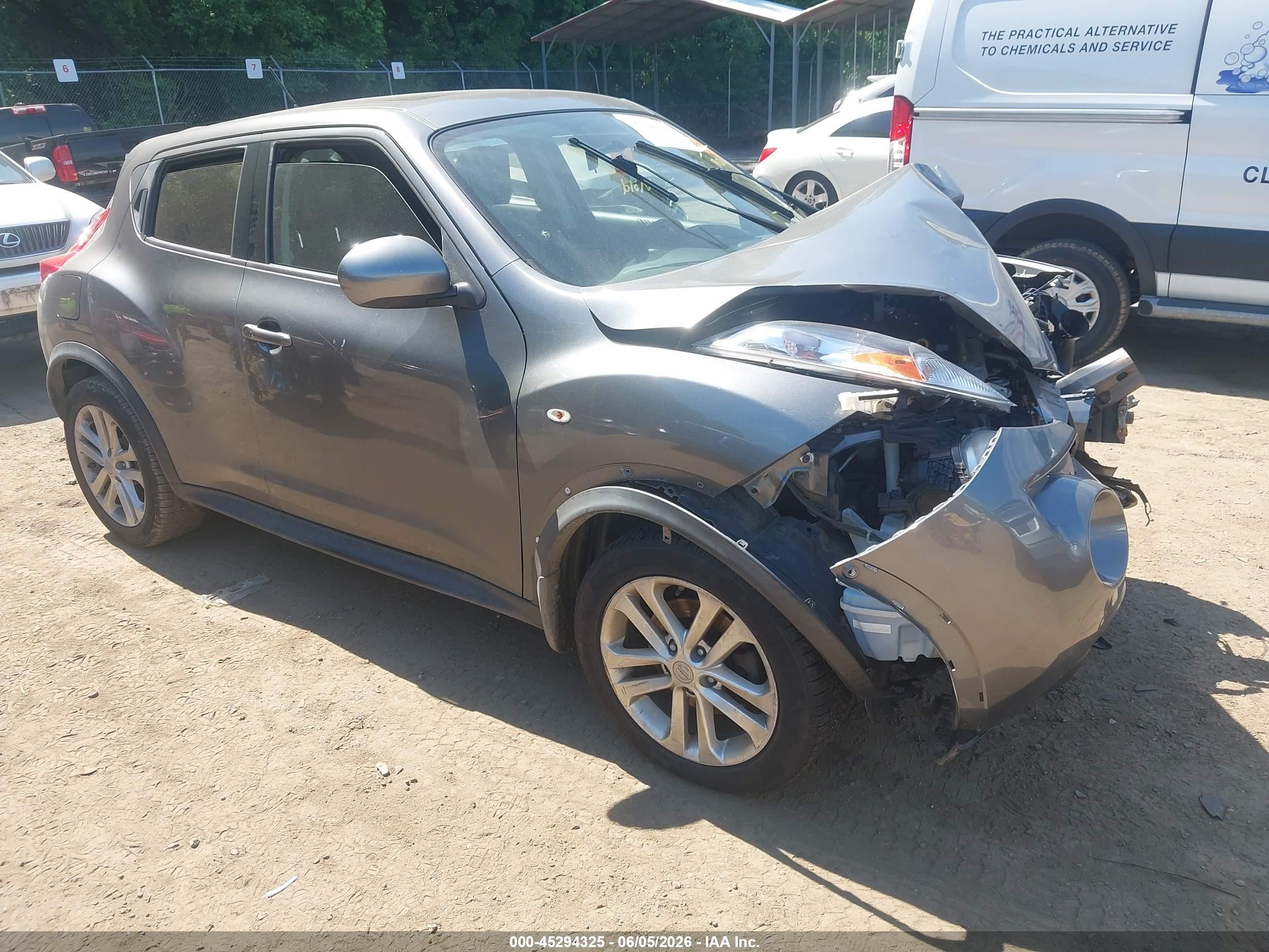 2013 Nissan Juke Nismo/s/sl/sv Gray vin: JN8AF5MV0DT215523