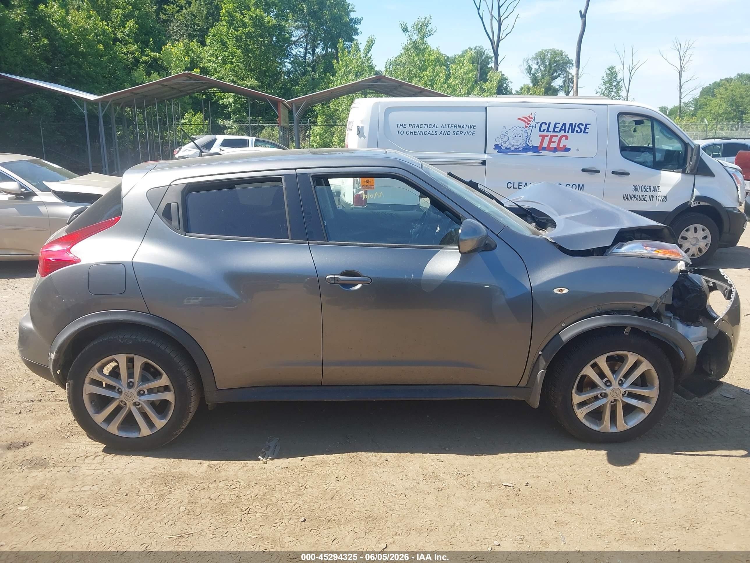 2013 Nissan Juke Nismo/s/sl/sv Gray vin: JN8AF5MV0DT215523