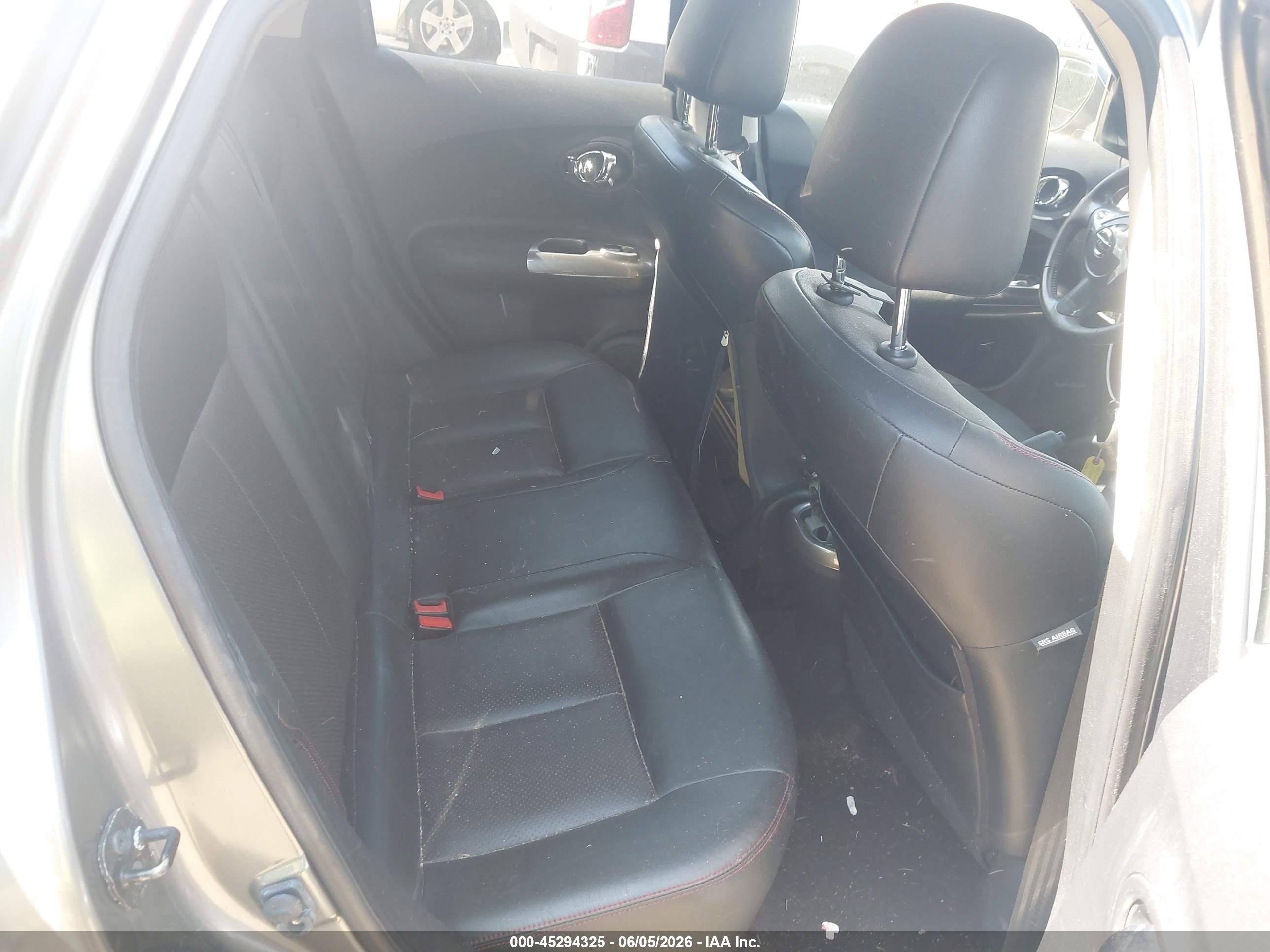 2013 Nissan Juke Nismo/s/sl/sv Gray vin: JN8AF5MV0DT215523