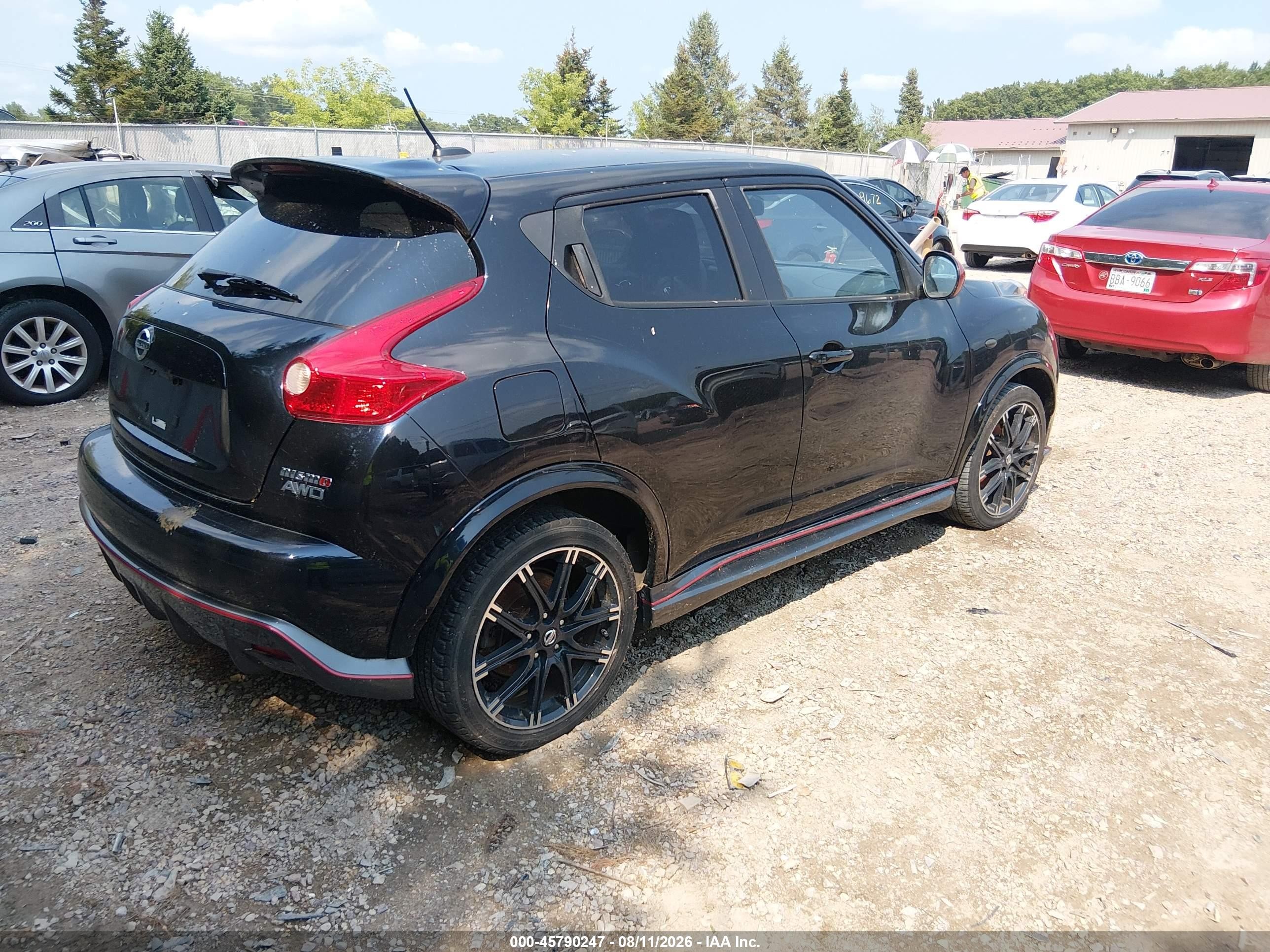 2013 Nissan Juke Nismo Black vin: JN8AF5MV0DT220009