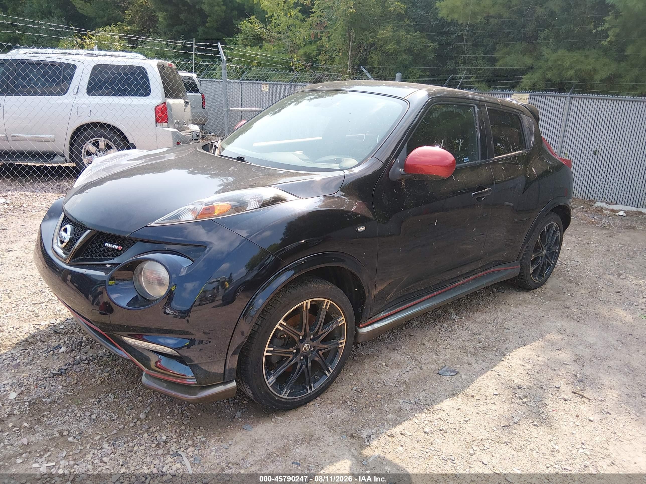 2013 Nissan Juke Nismo Black vin: JN8AF5MV0DT220009