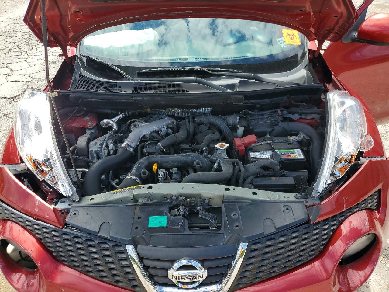 2013 Nissan Juke S Красный vin: JN8AF5MV0DT220463
