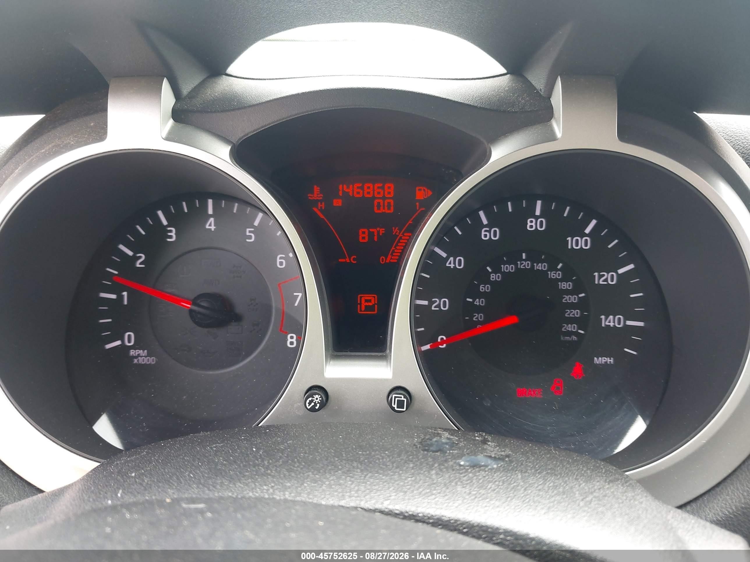 2013 Nissan Juke Sv White vin: JN8AF5MV0DT222777
