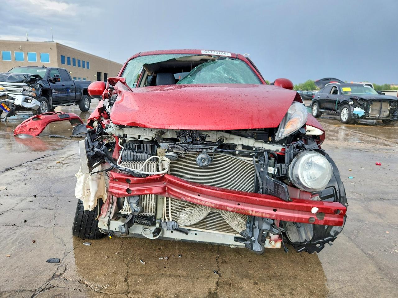 2013 Nissan Juke S Red vin: JN8AF5MV0DT225789