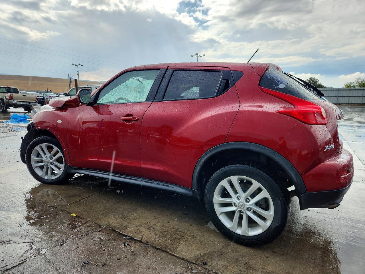2013 Nissan Juke S Red vin: JN8AF5MV0DT225789