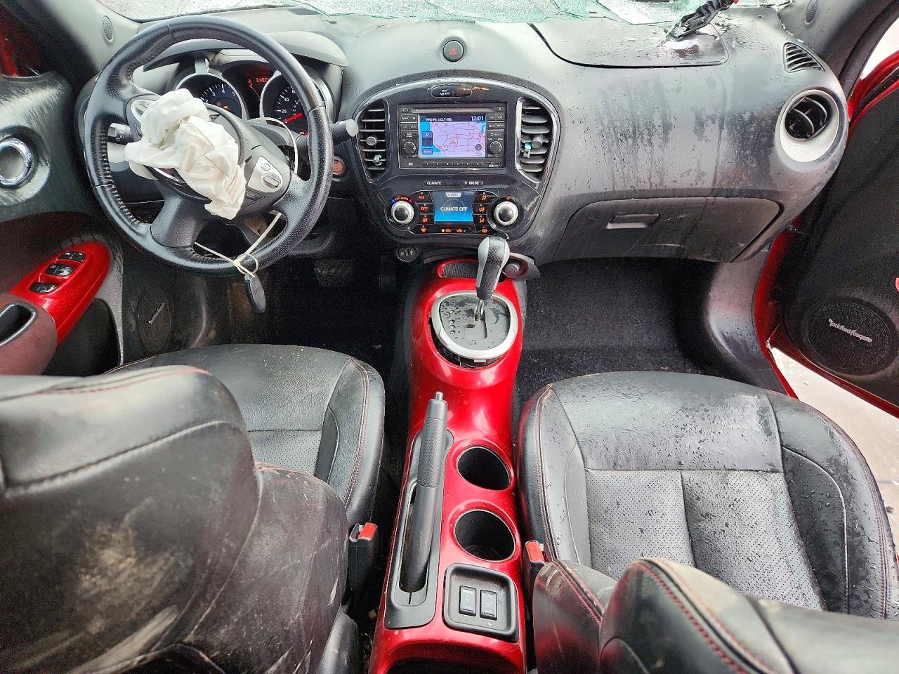2013 Nissan Juke S Red vin: JN8AF5MV0DT225789