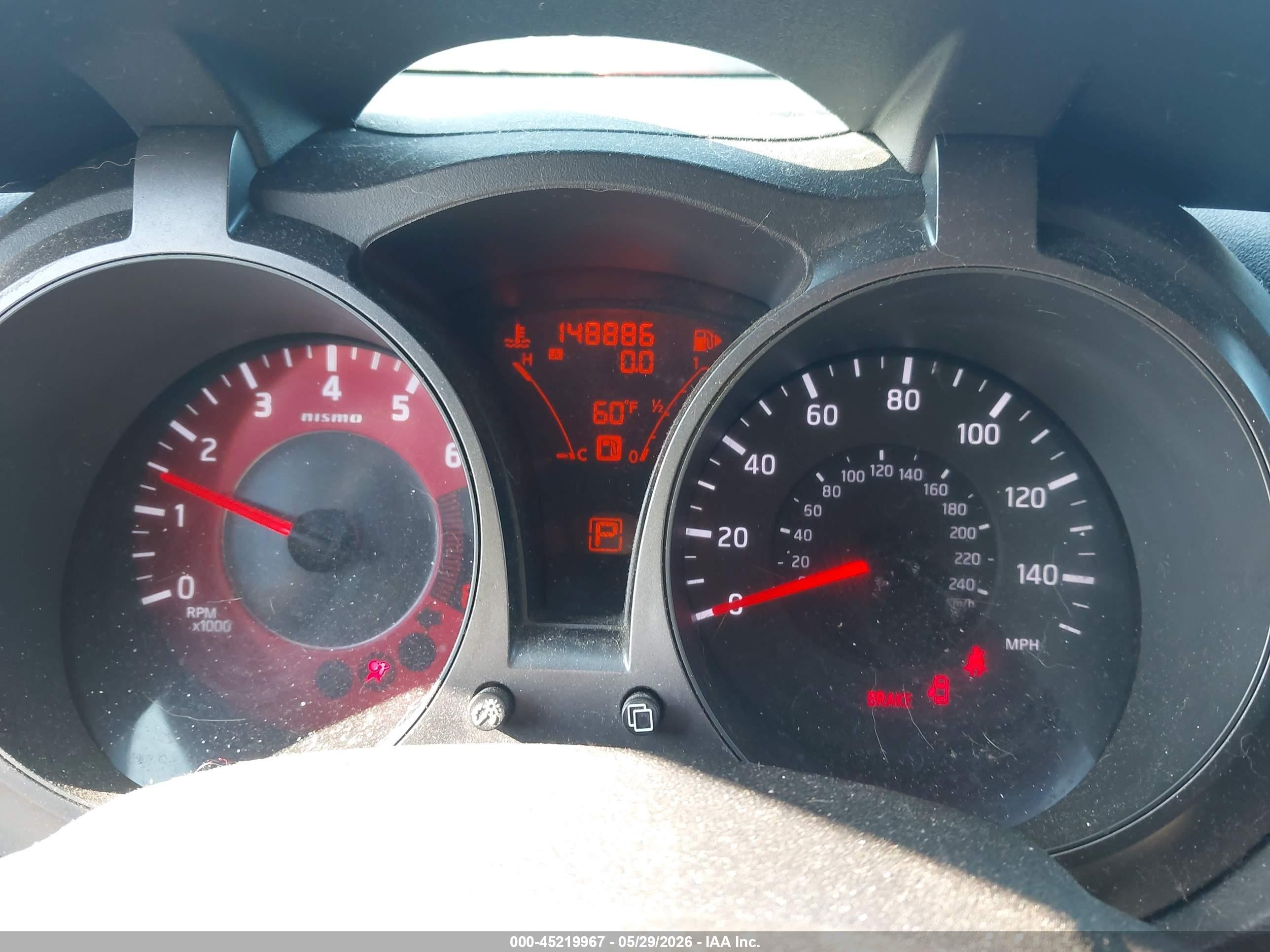 2013 Nissan Juke Nismo Black vin: JN8AF5MV0DT232113