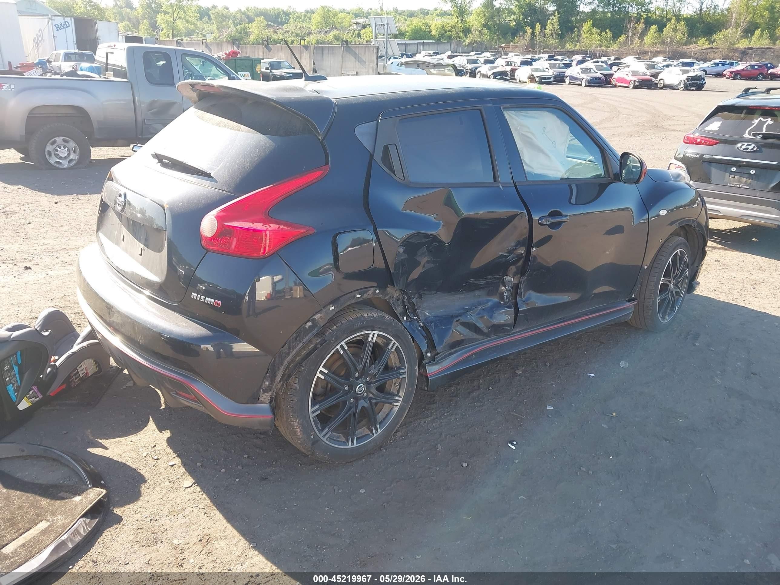 2013 Nissan Juke Nismo Black vin: JN8AF5MV0DT232113