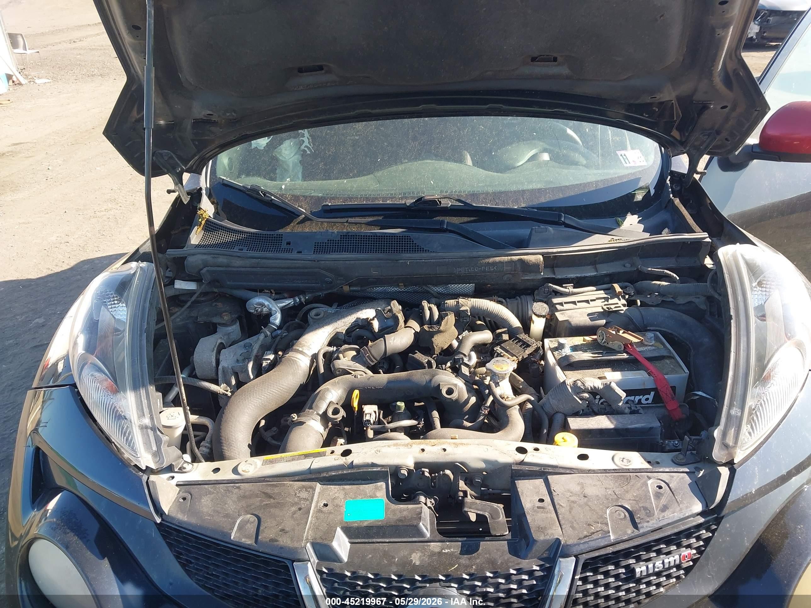2013 Nissan Juke Nismo Black vin: JN8AF5MV0DT232113