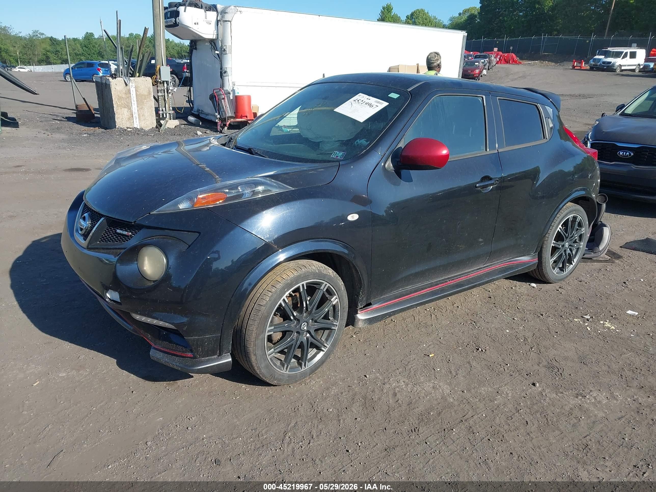 2013 Nissan Juke Nismo Black vin: JN8AF5MV0DT232113