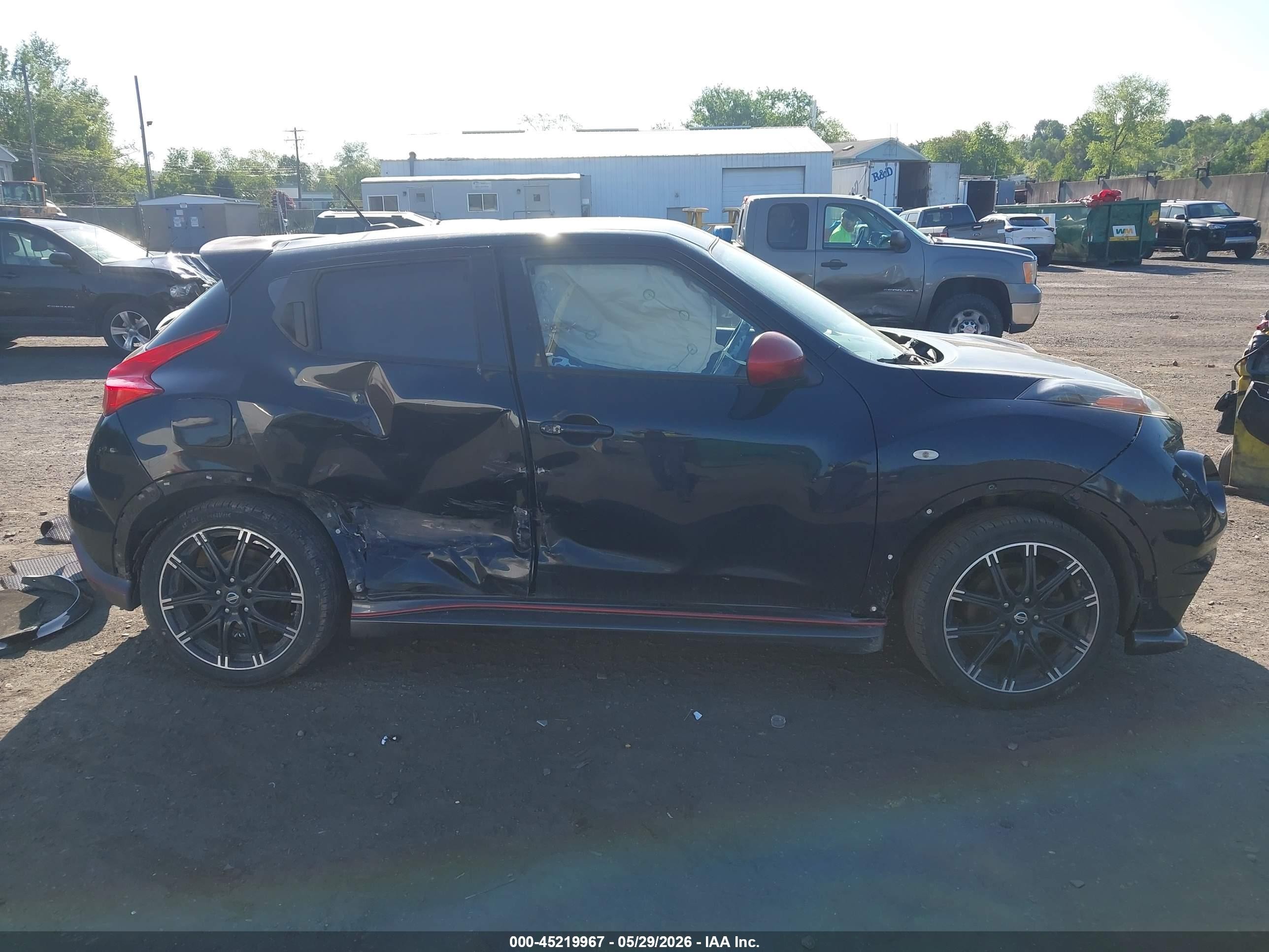 2013 Nissan Juke Nismo Black vin: JN8AF5MV0DT232113