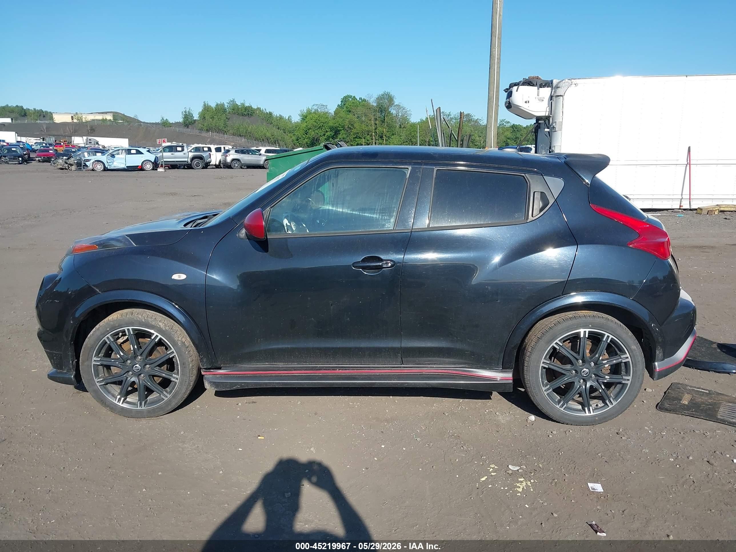 2013 Nissan Juke Nismo Black vin: JN8AF5MV0DT232113