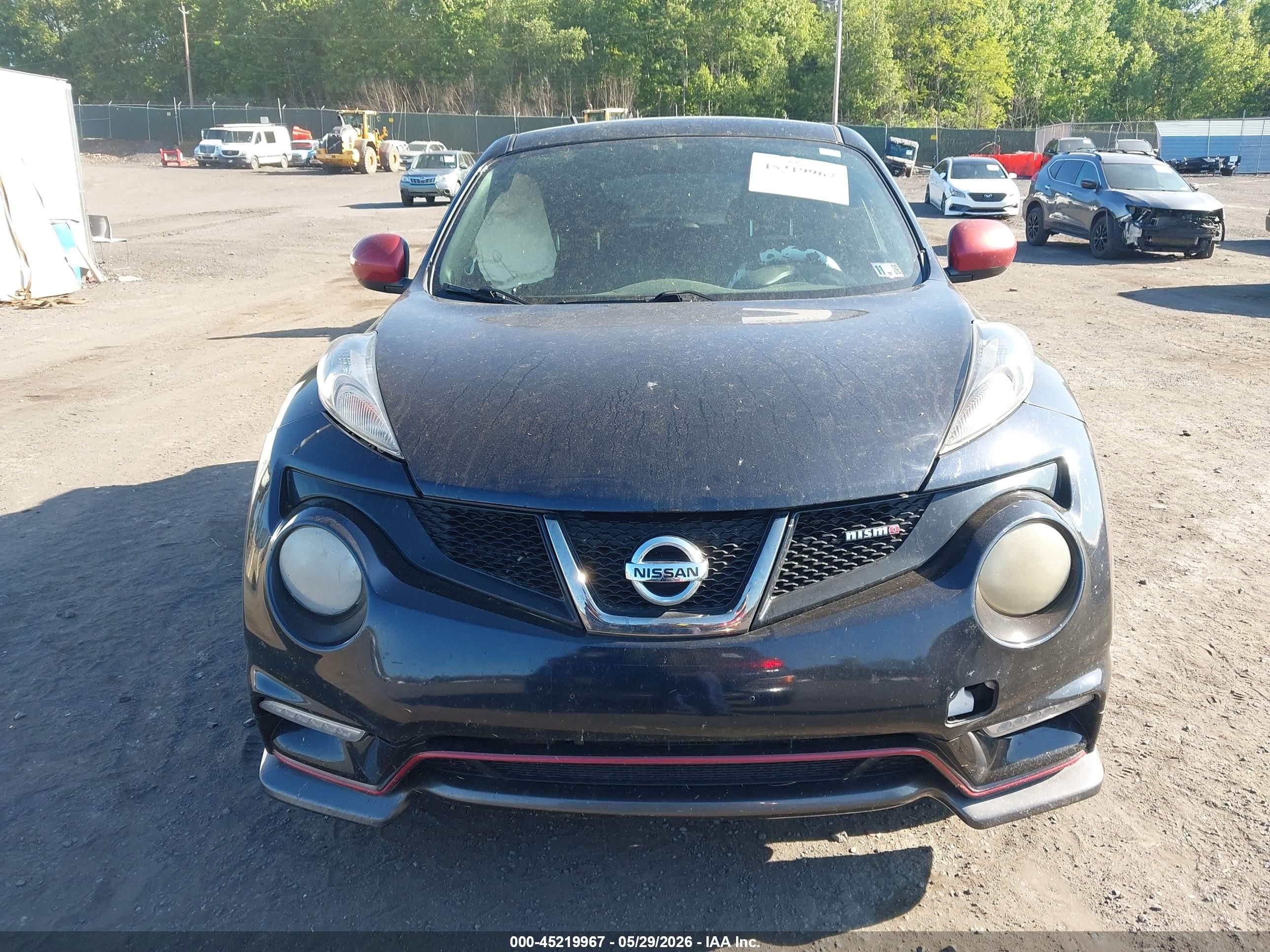 2013 Nissan Juke Nismo Black vin: JN8AF5MV0DT232113