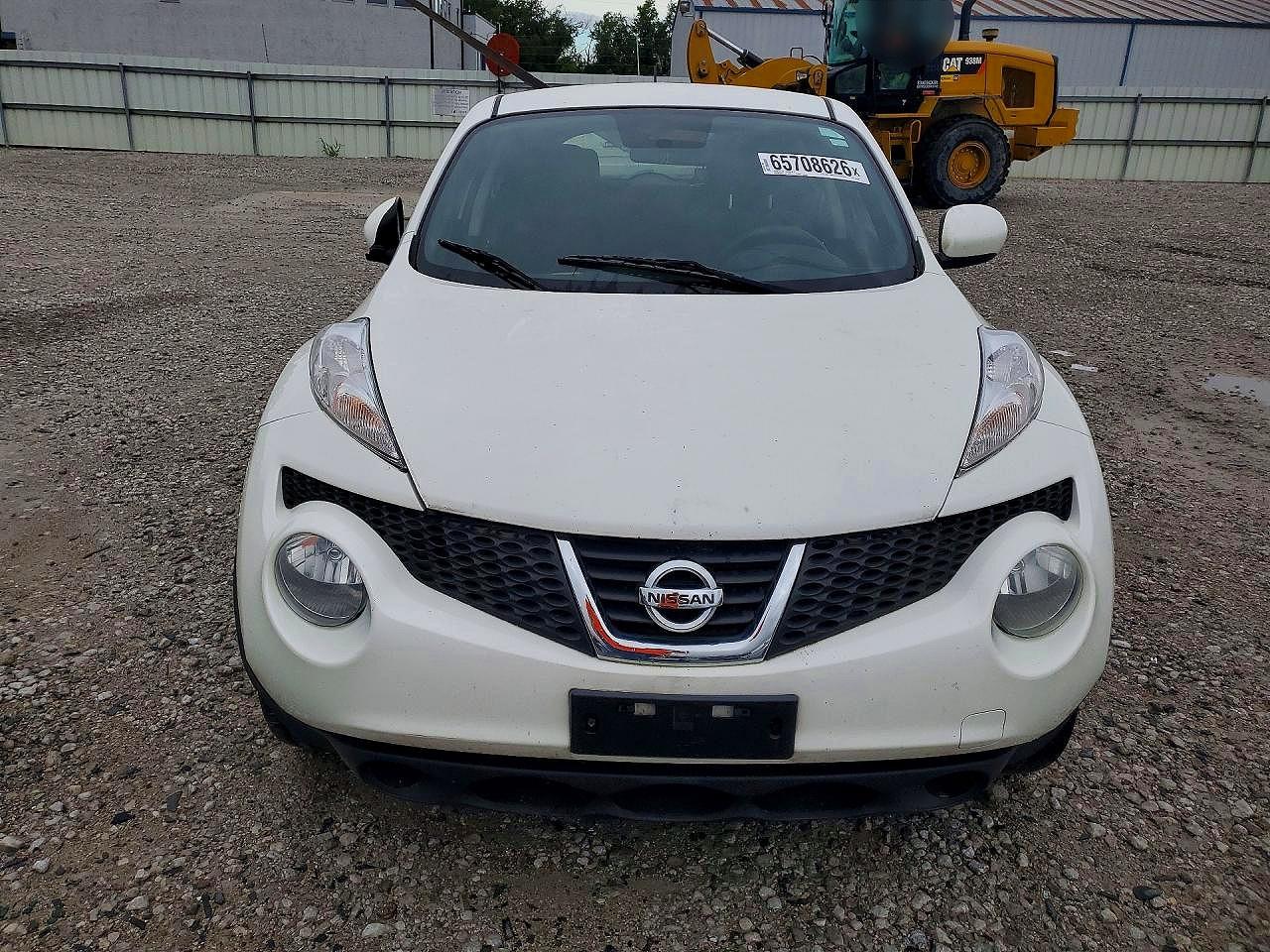 2014 Nissan Juke S White vin: JN8AF5MV0ET355699