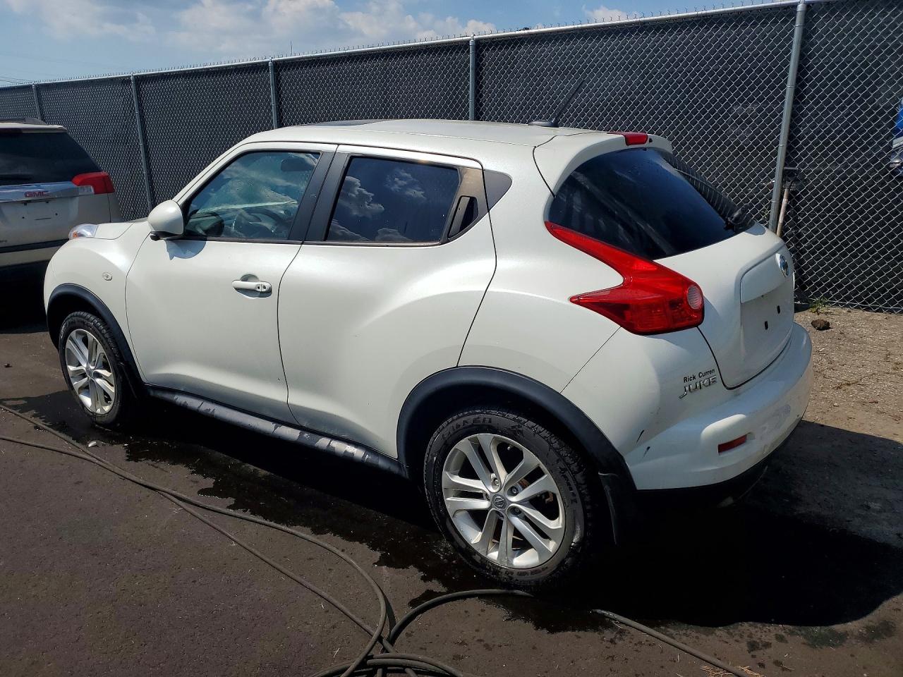 2014 Nissan Juke Sv White vin: JN8AF5MV0ET356089