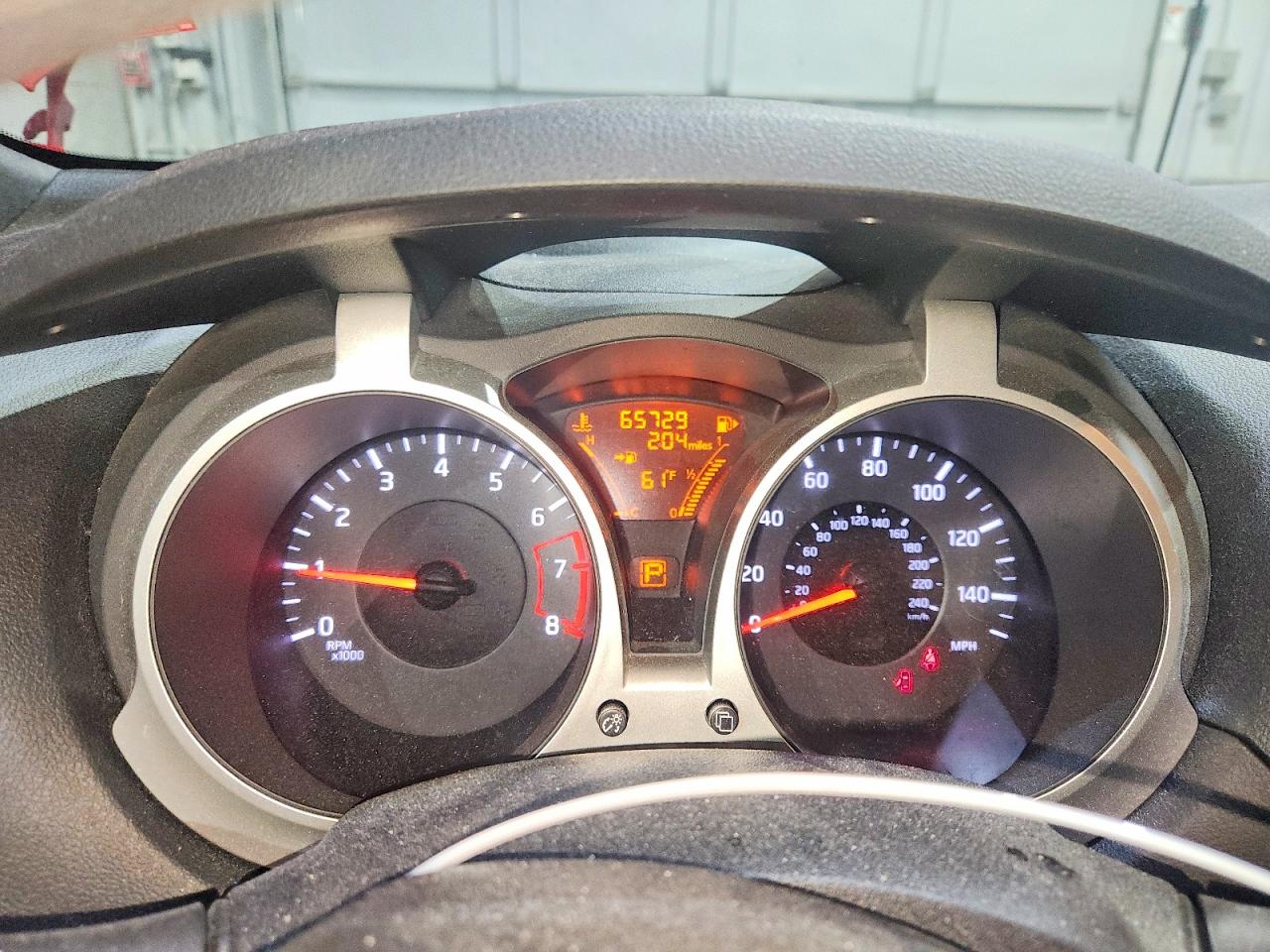 2014 Nissan Juke Red vin: JN8AF5MV0ET358487