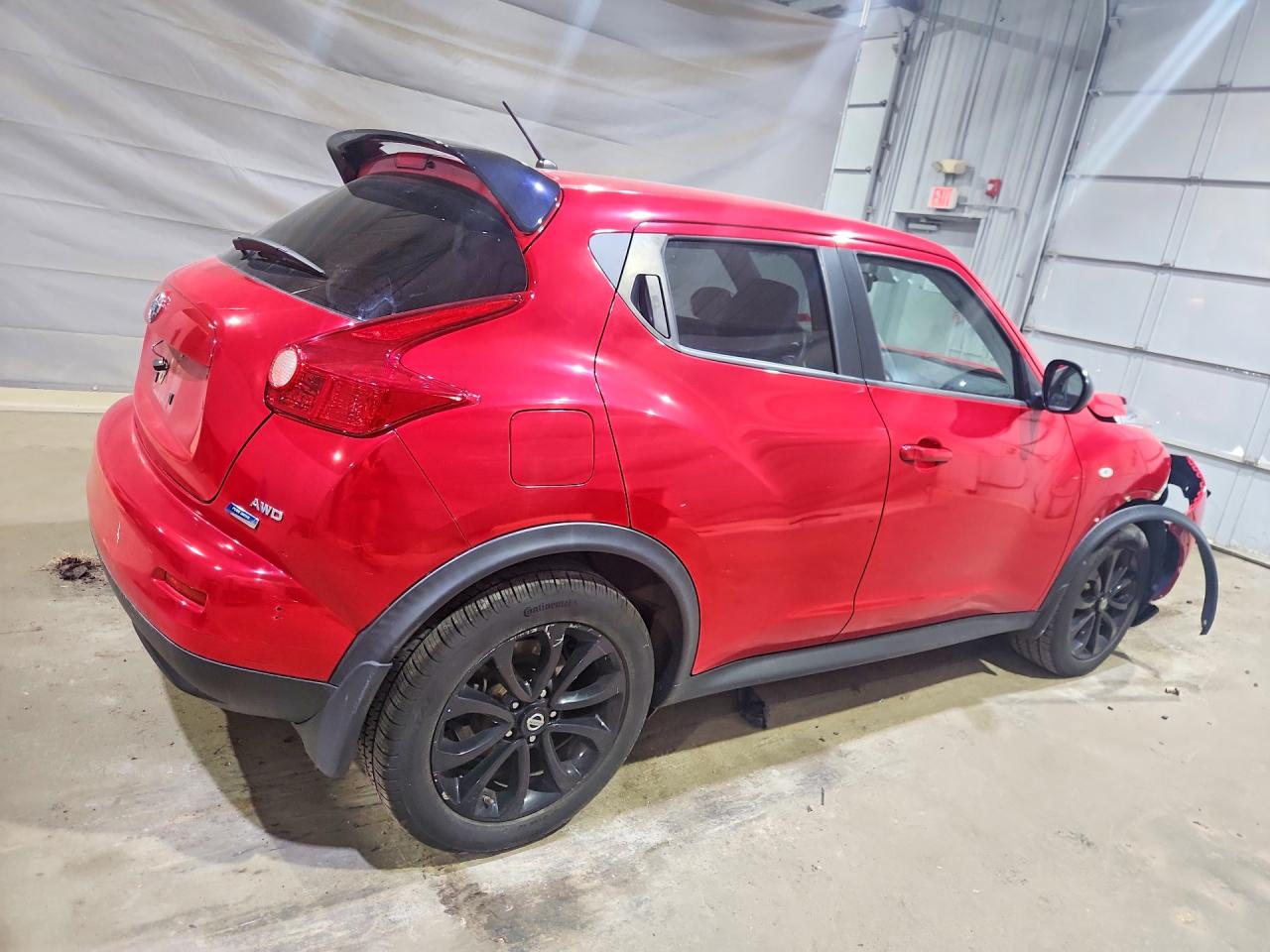 2014 Nissan Juke Red vin: JN8AF5MV0ET358487