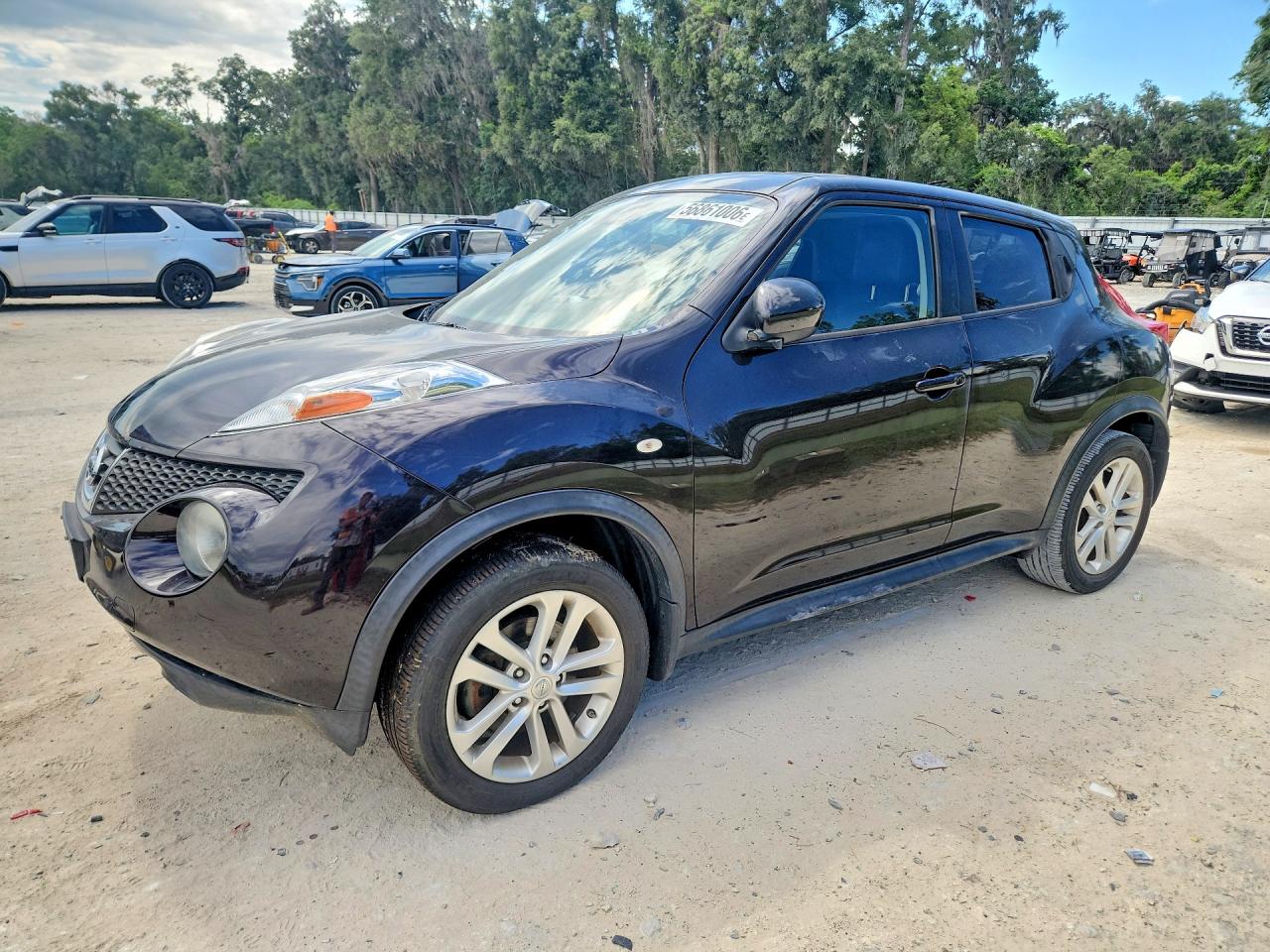 2014 Nissan Juke Sl Черный vin: JN8AF5MV0ET358795