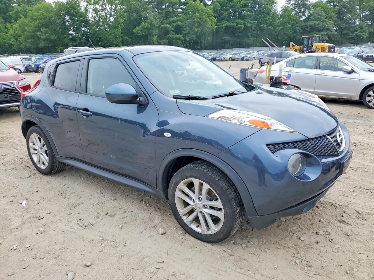 2014 Nissan Juke Sl Blue vin: JN8AF5MV0ET359915