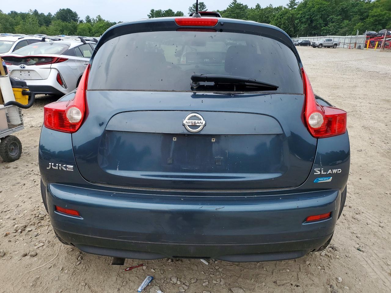 2014 Nissan Juke Sl Blue vin: JN8AF5MV0ET359915