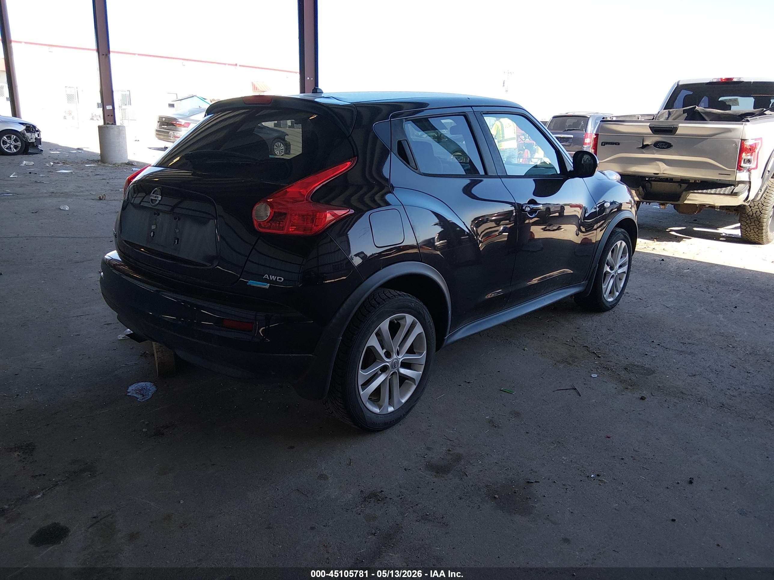 2014 Nissan Juke Nismo/s/sl/sv Black vin: JN8AF5MV0ET364161
