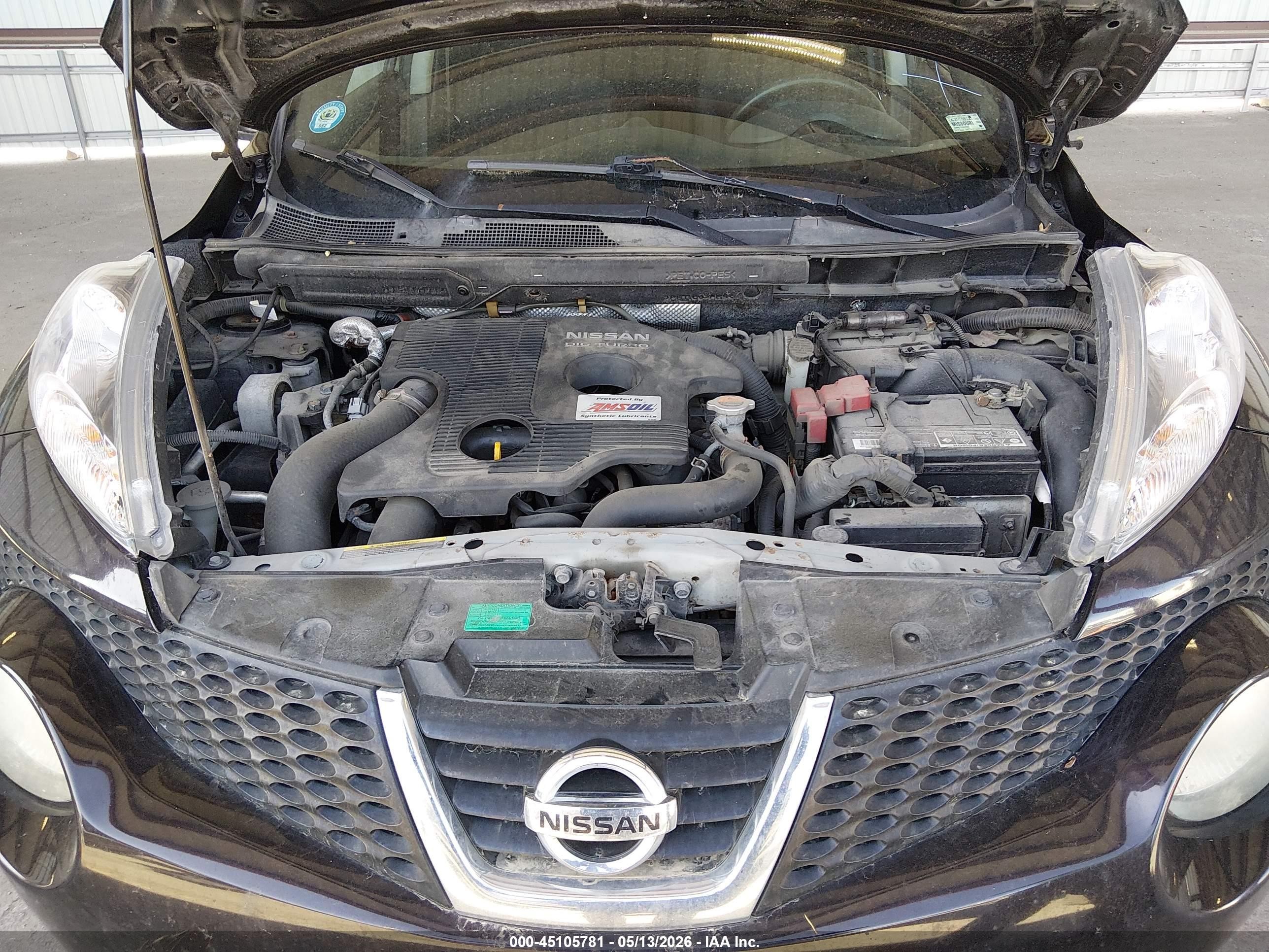 2014 Nissan Juke Nismo/s/sl/sv Black vin: JN8AF5MV0ET364161