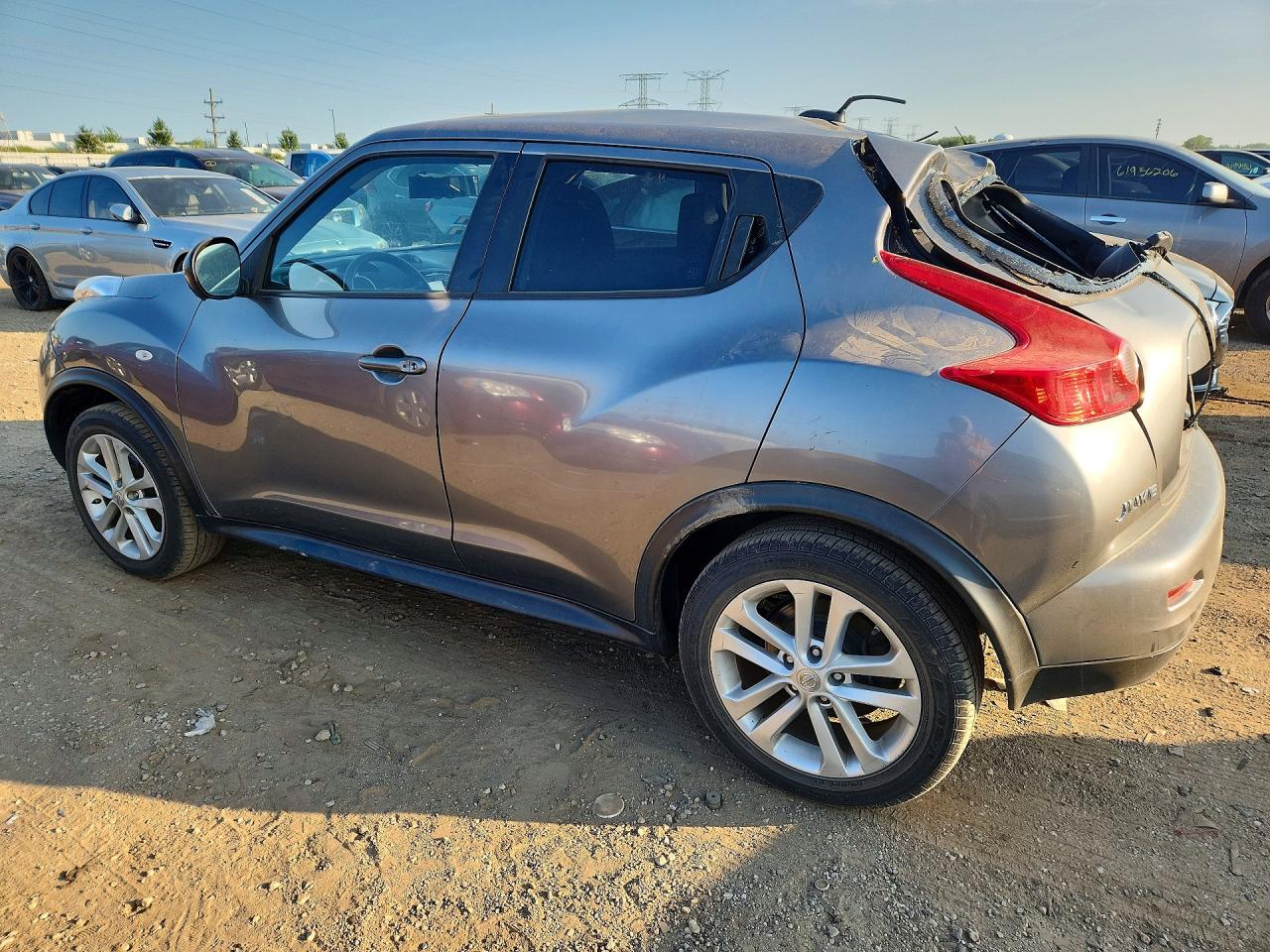 2014 Nissan Juke Sv Gray vin: JN8AF5MV0ET364421