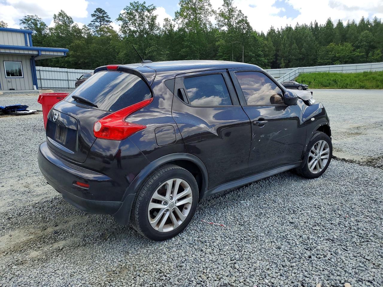 2014 Nissan Juke Sv Blue vin: JN8AF5MV0ET482906