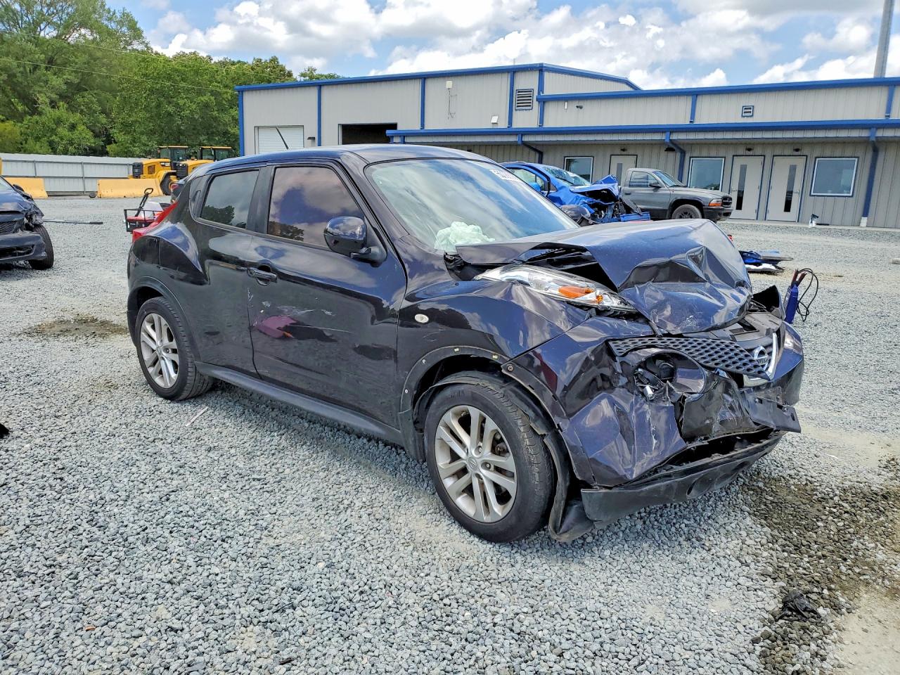 2014 Nissan Juke Sv Blue vin: JN8AF5MV0ET482906