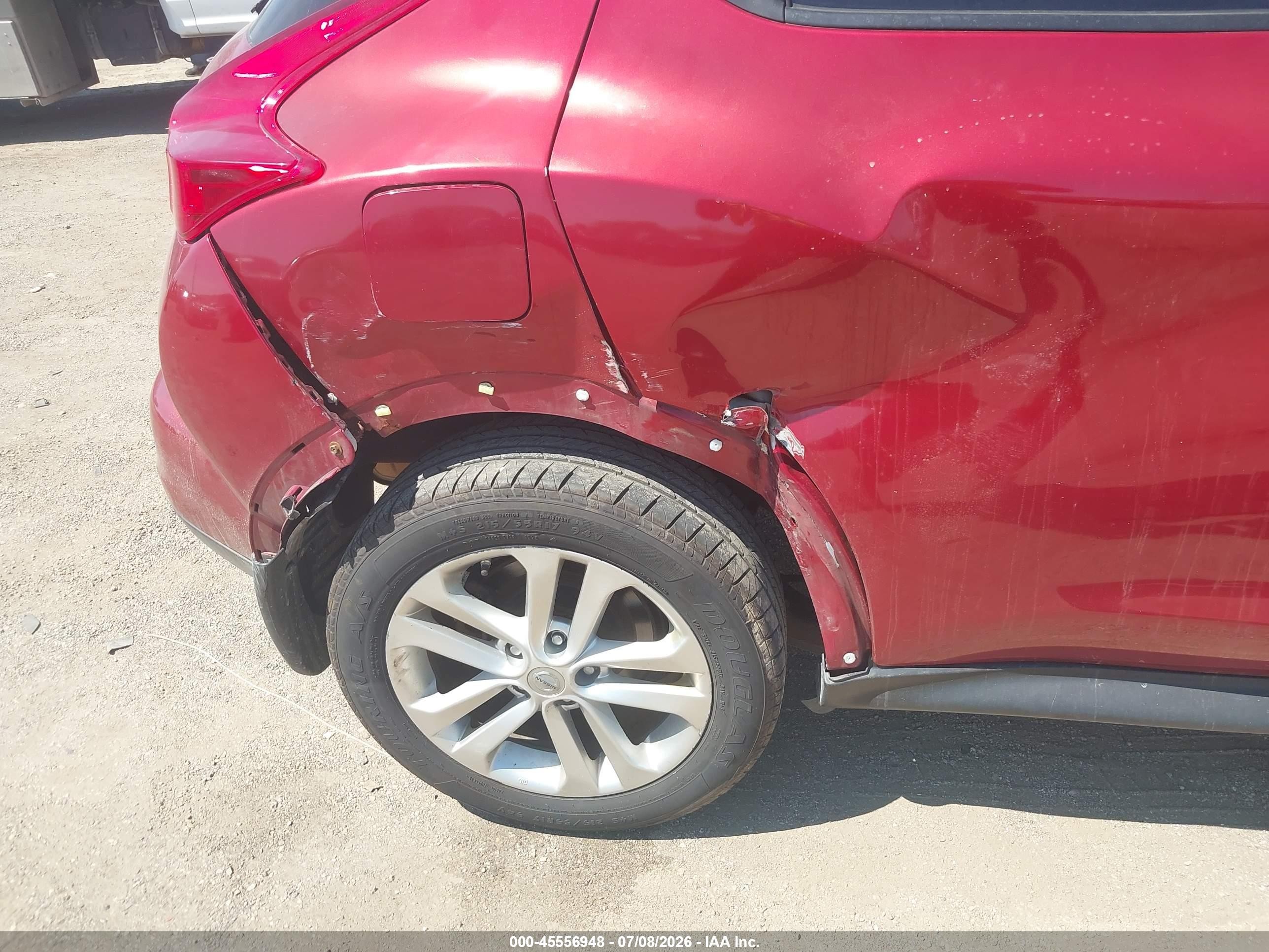 2014 Nissan Juke Sv Red vin: JN8AF5MV0ET484090