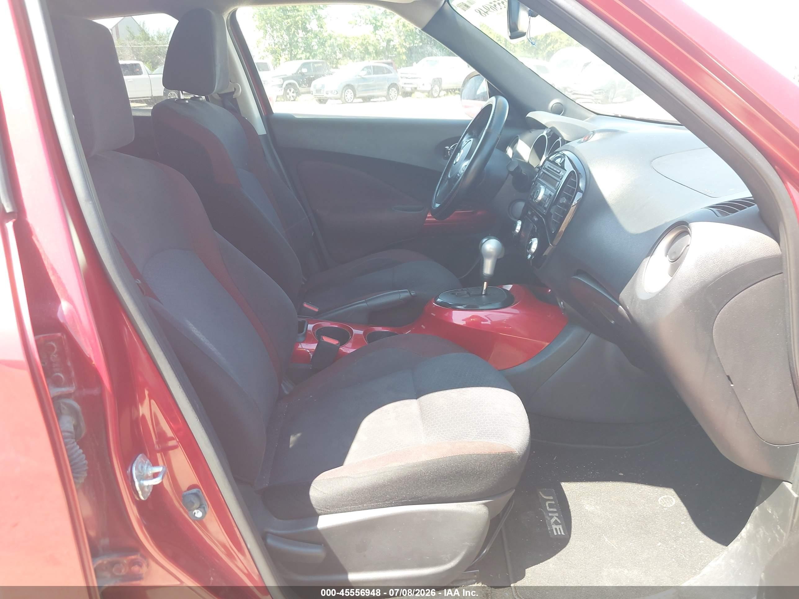 2014 Nissan Juke Sv Red vin: JN8AF5MV0ET484090