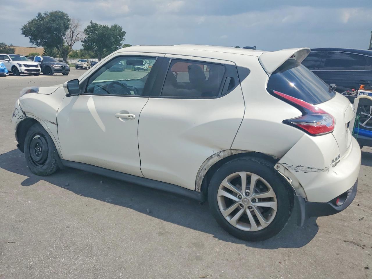 2015 Nissan Juke Sl White vin: JN8AF5MV0FT553670
