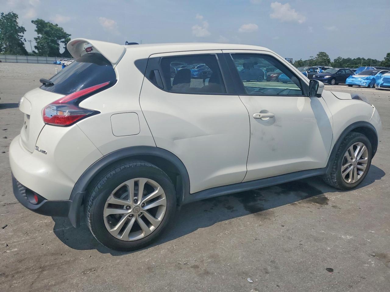 2015 Nissan Juke Sl White vin: JN8AF5MV0FT553670