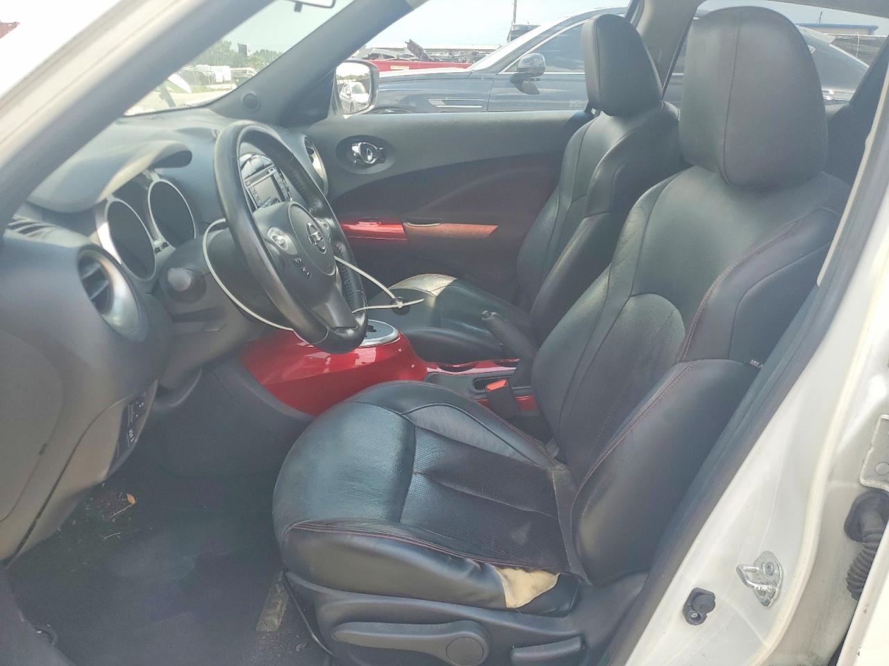 2015 Nissan Juke Sl White vin: JN8AF5MV0FT553670