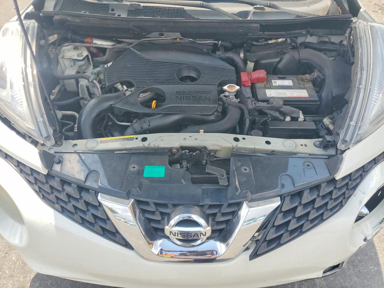 2015 Nissan Juke Sl White vin: JN8AF5MV0FT553670